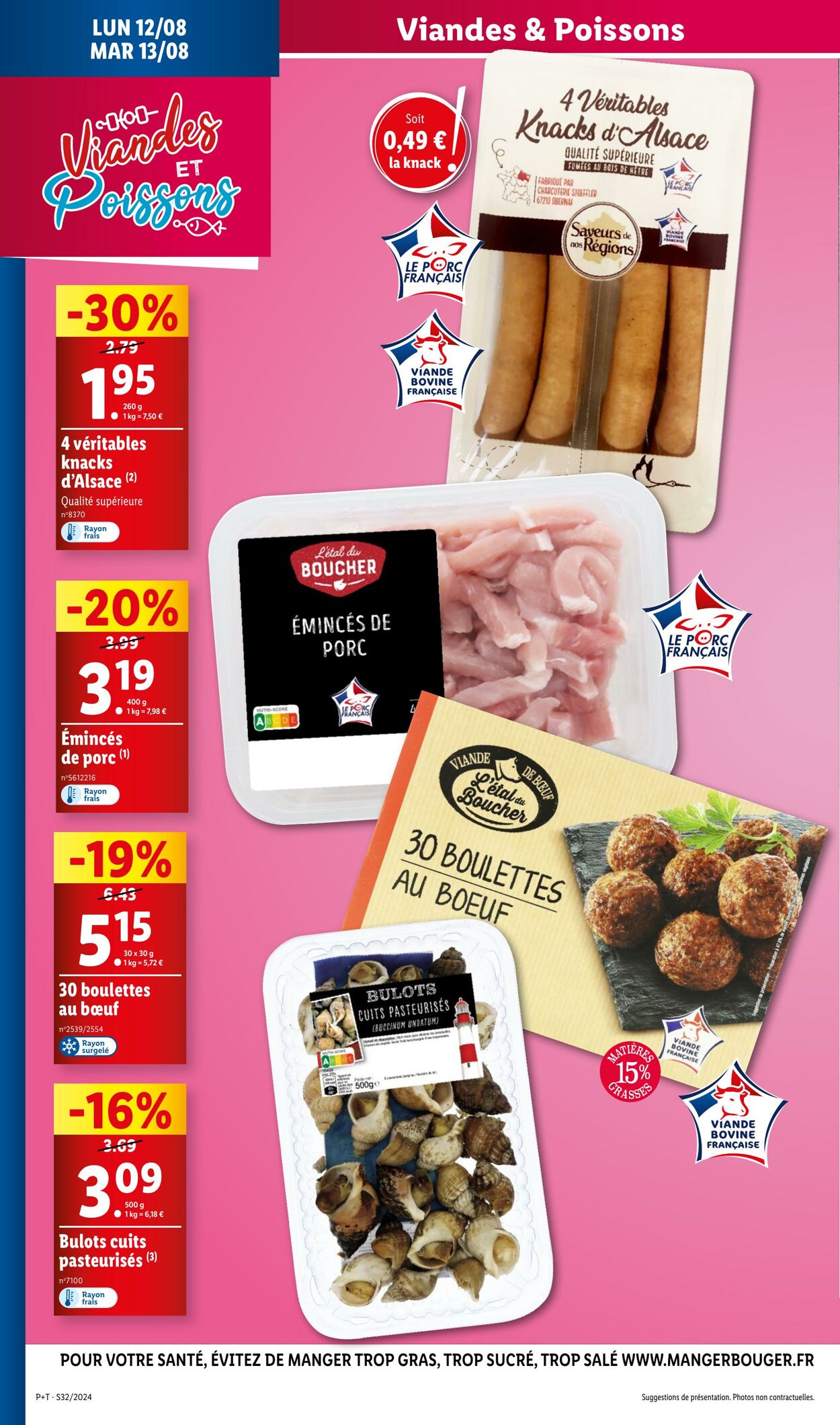 Catalogue Lidl 07.08.2024 - 13.08.2024