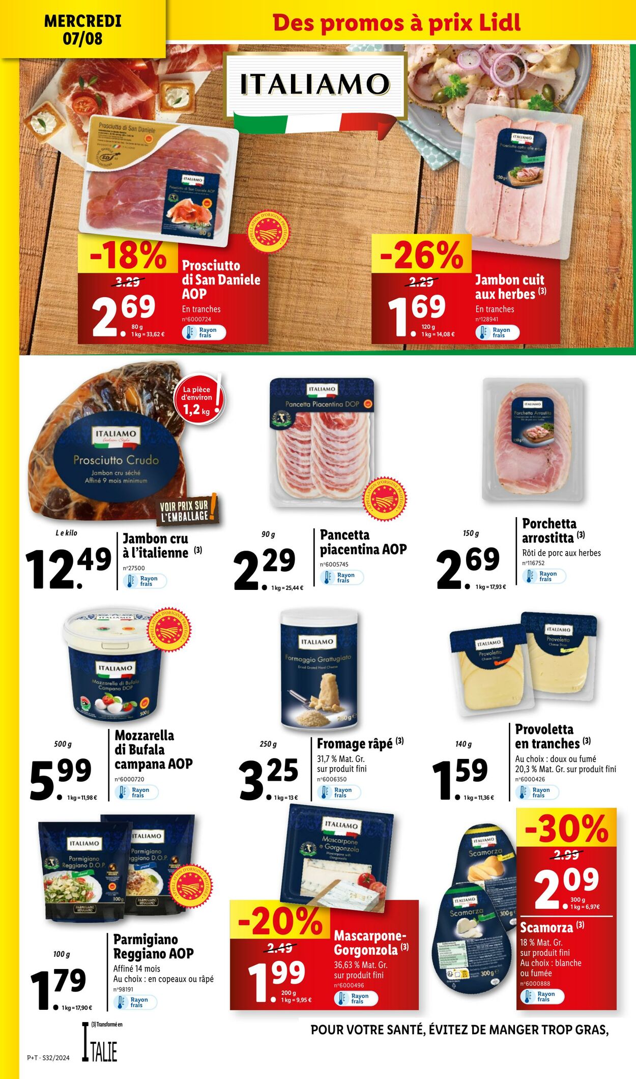 Catalogue Lidl 07.08.2024 - 13.08.2024