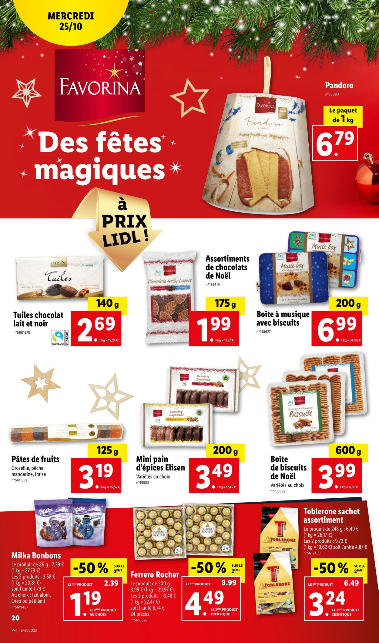 Catalogue Lidl 25.10.2023 - 31.10.2023