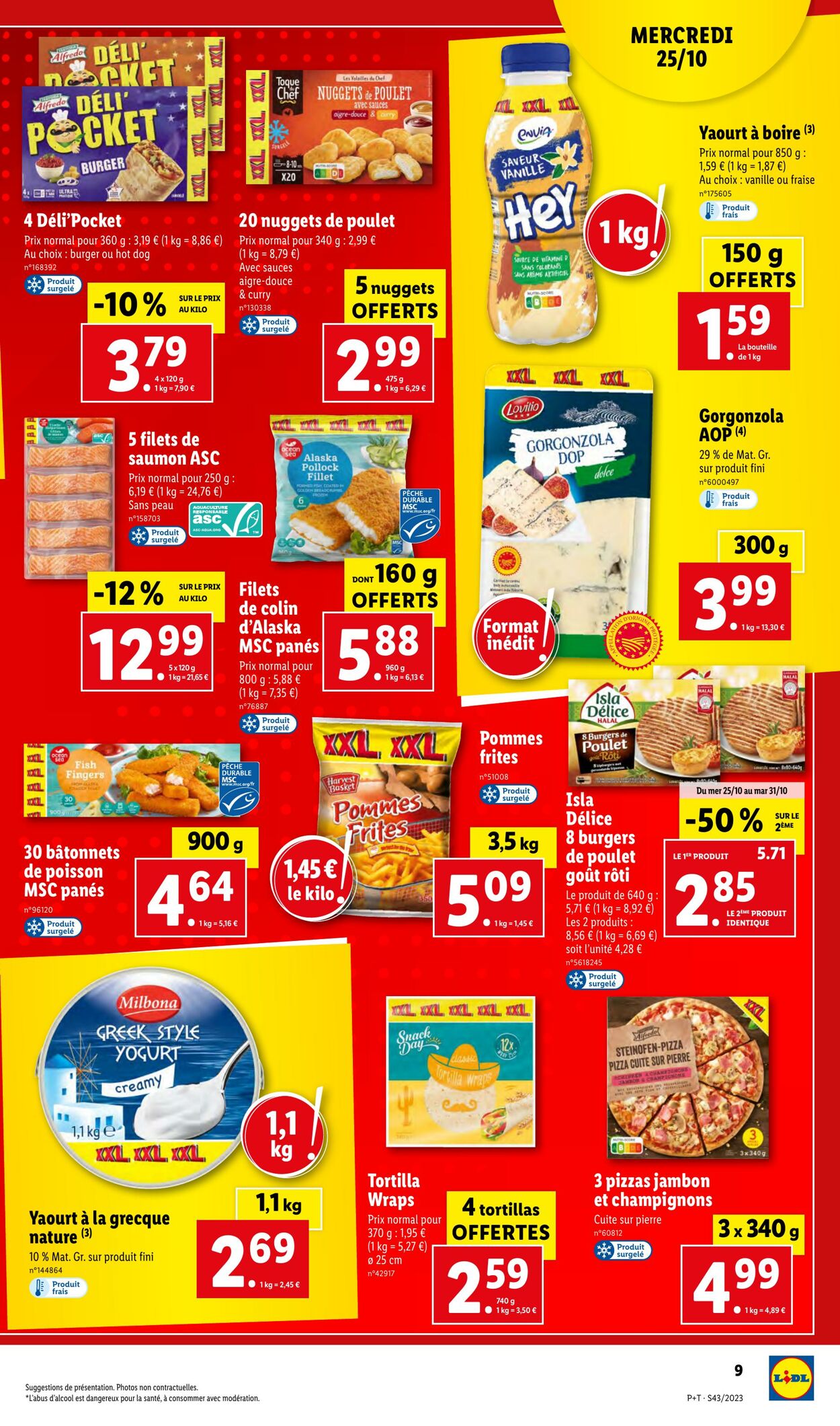 Catalogue Lidl 25.10.2023 - 31.10.2023