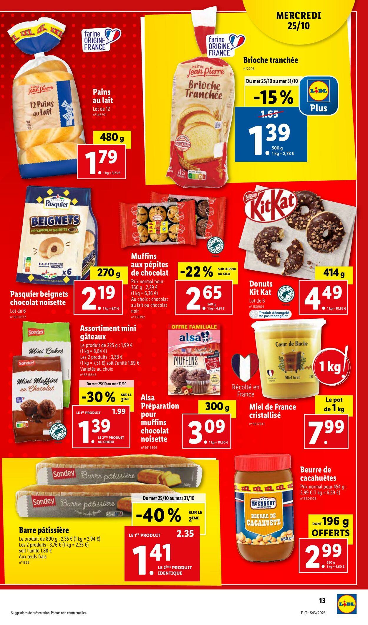 Catalogue Lidl 25.10.2023 - 31.10.2023