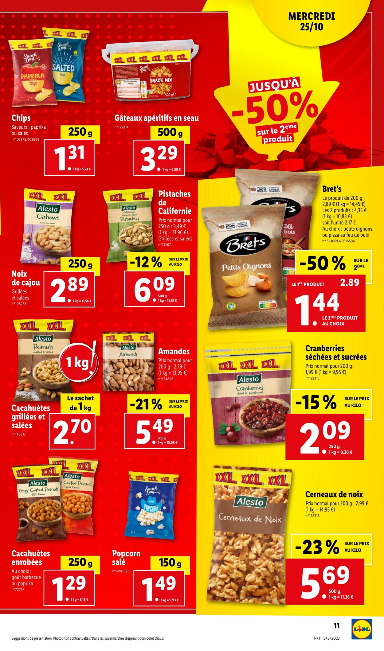 Catalogue Lidl 25.10.2023 - 31.10.2023