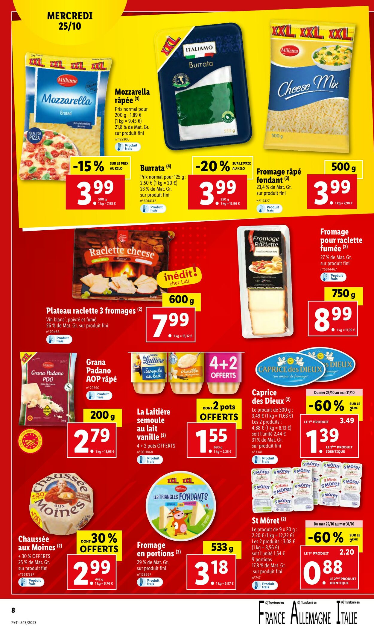 Catalogue Lidl 25.10.2023 - 31.10.2023