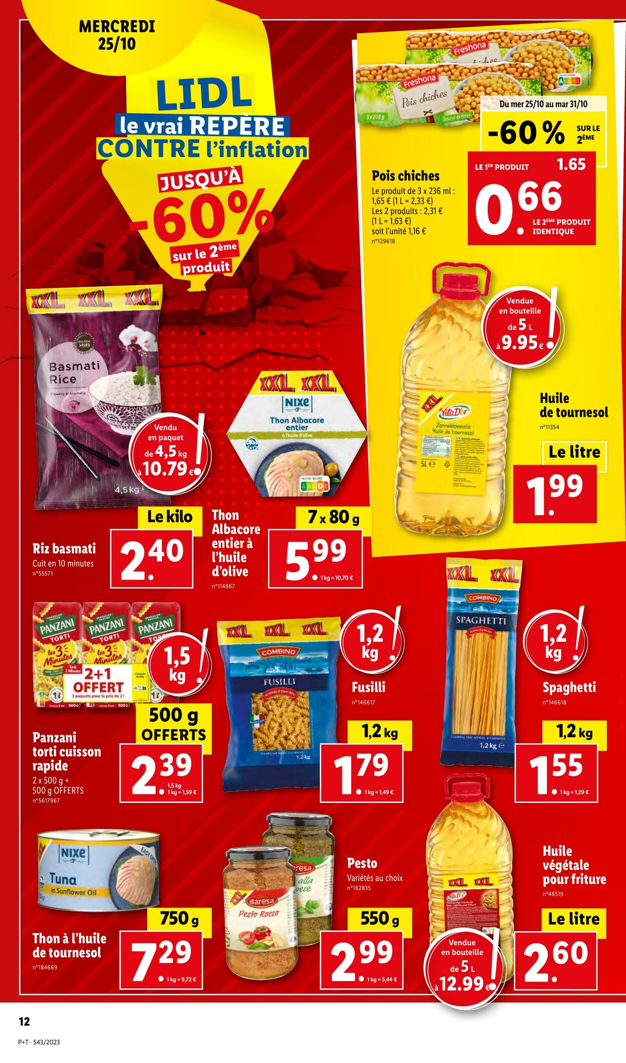 Catalogue Lidl 25.10.2023 - 31.10.2023