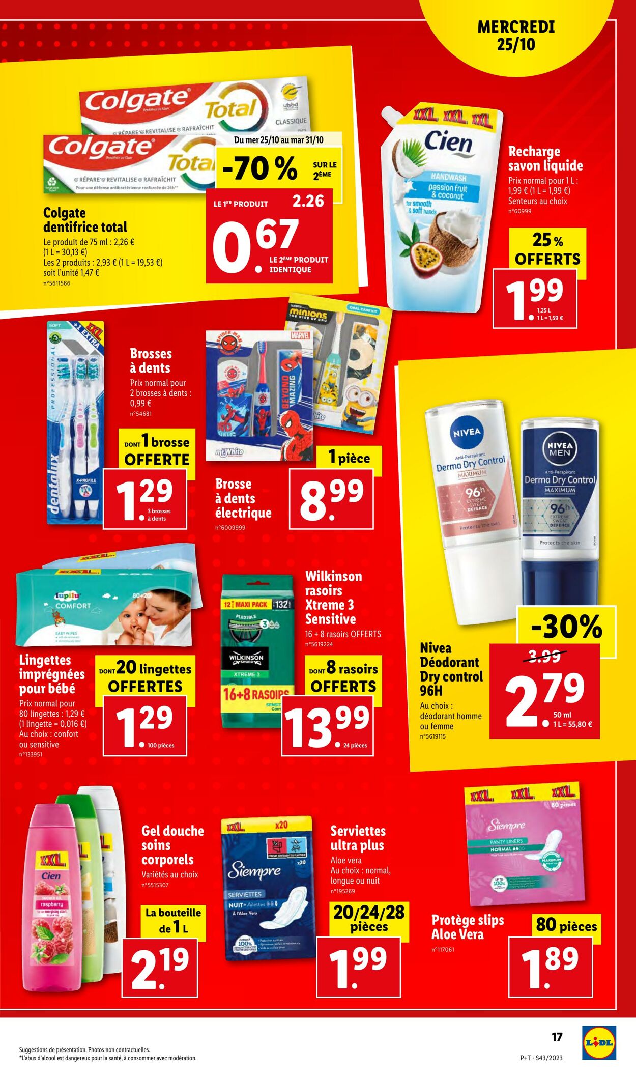 Catalogue Lidl 25.10.2023 - 31.10.2023