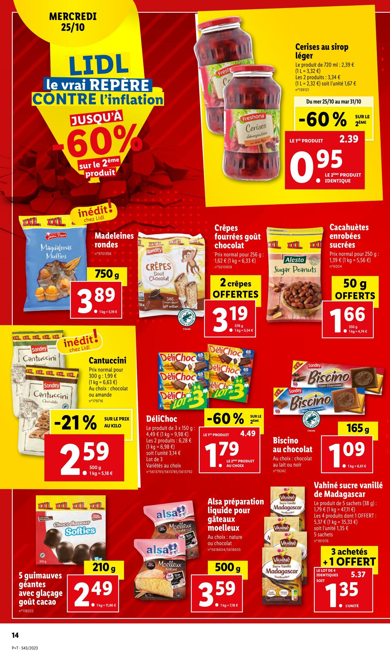 Catalogue Lidl 25.10.2023 - 31.10.2023