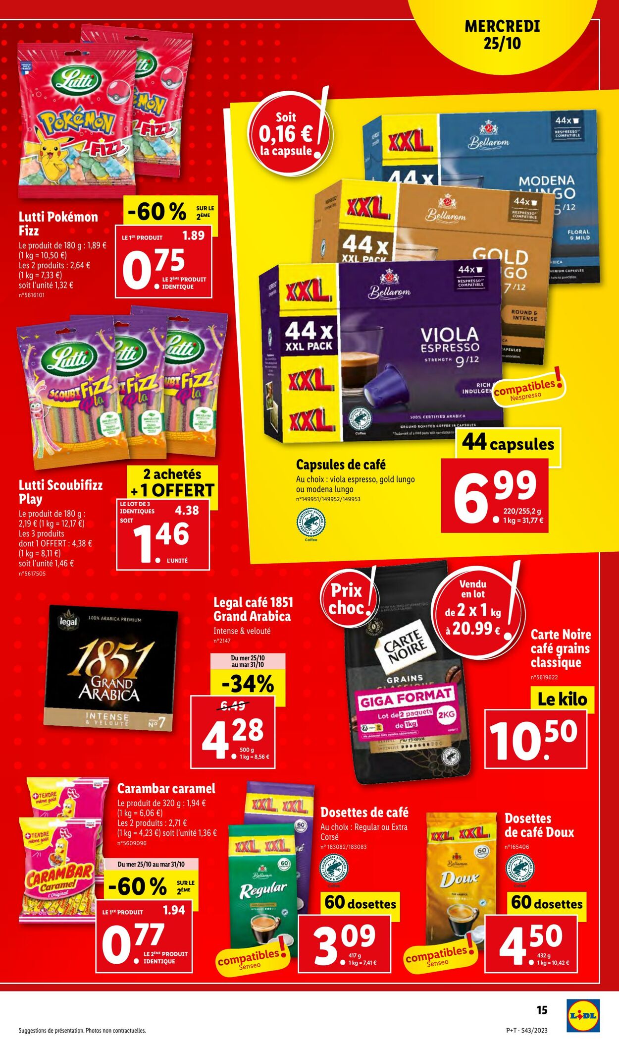 Catalogue Lidl 25.10.2023 - 31.10.2023