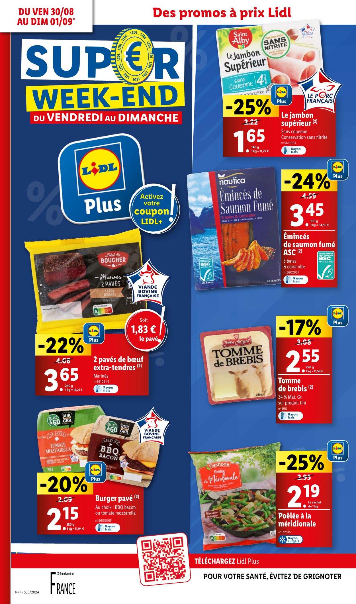 Catalogue Lidl 28.08.2024 - 03.09.2024