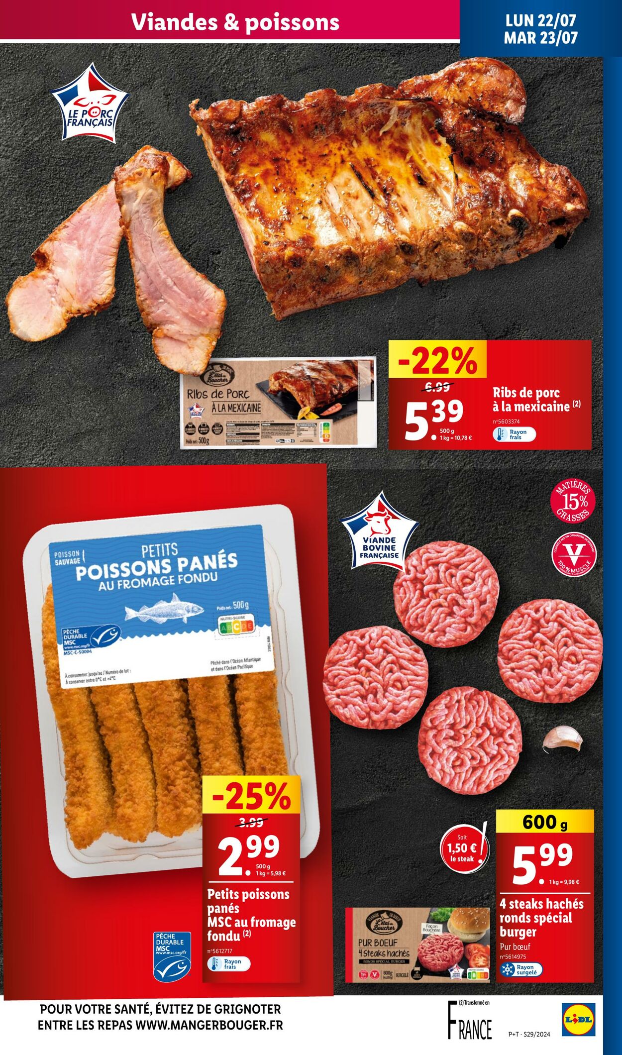 Catalogue Lidl 17.07.2024 - 23.07.2024