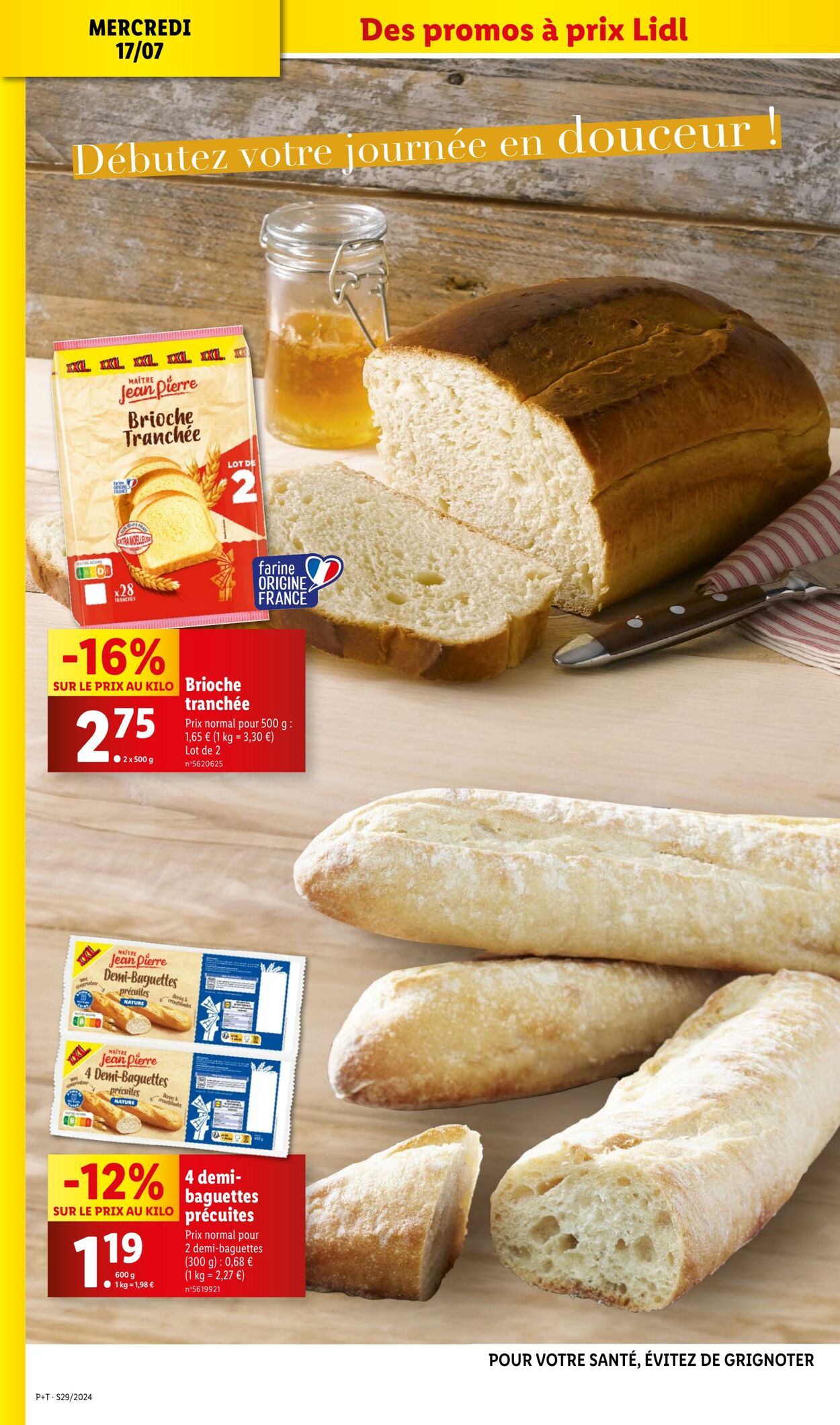 Catalogue Lidl 17.07.2024 - 23.07.2024