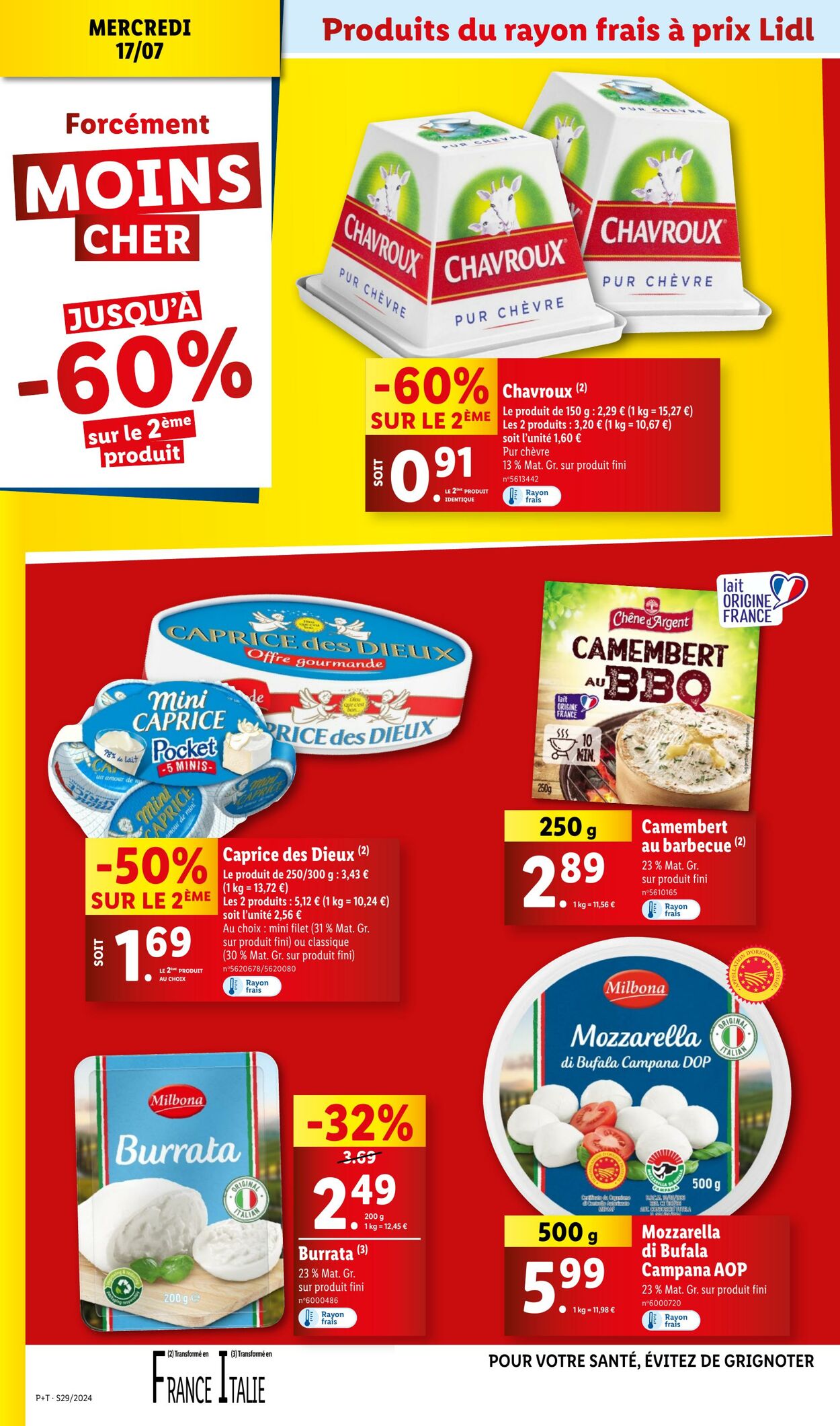 Catalogue Lidl 17.07.2024 - 23.07.2024