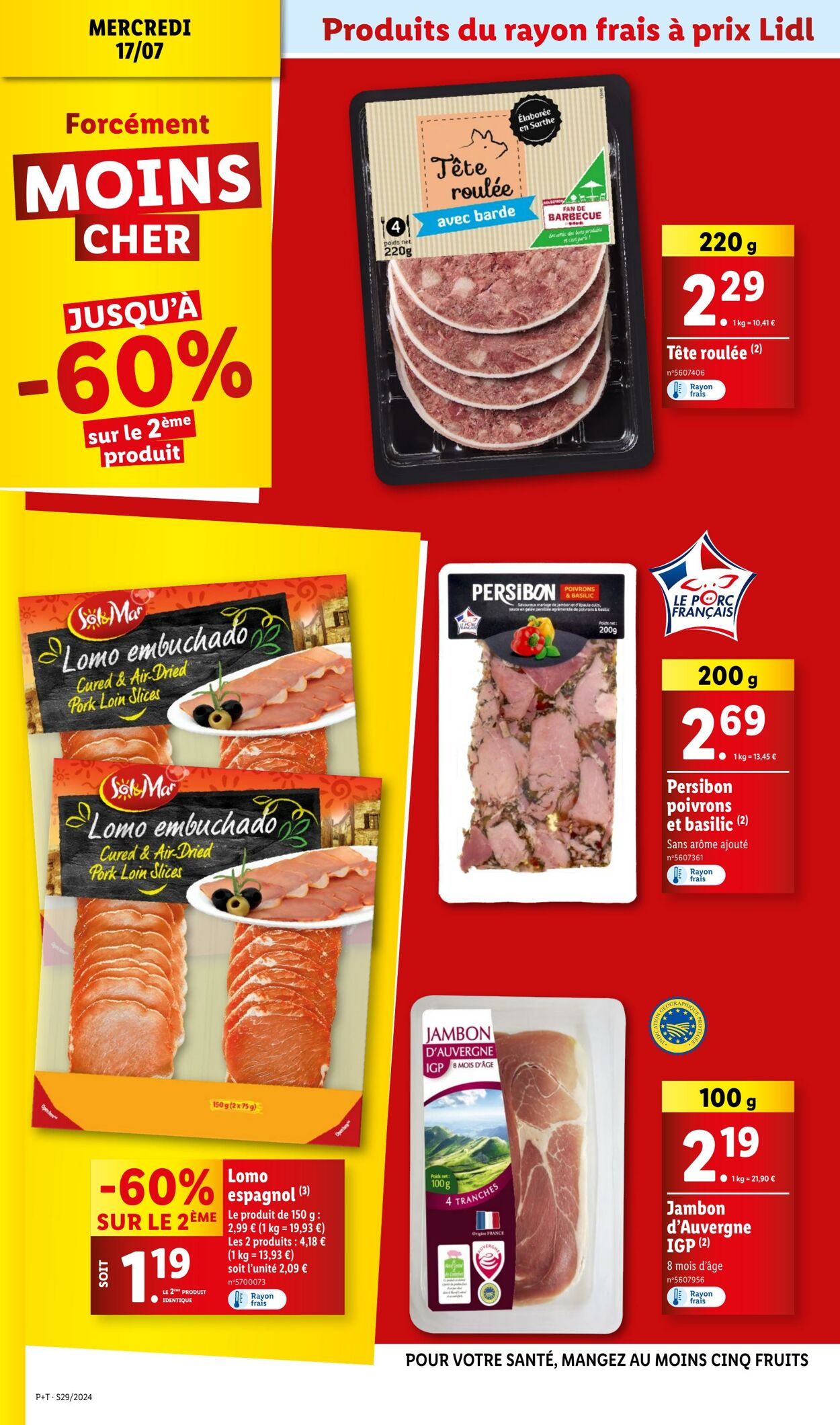 Catalogue Lidl 17.07.2024 - 23.07.2024