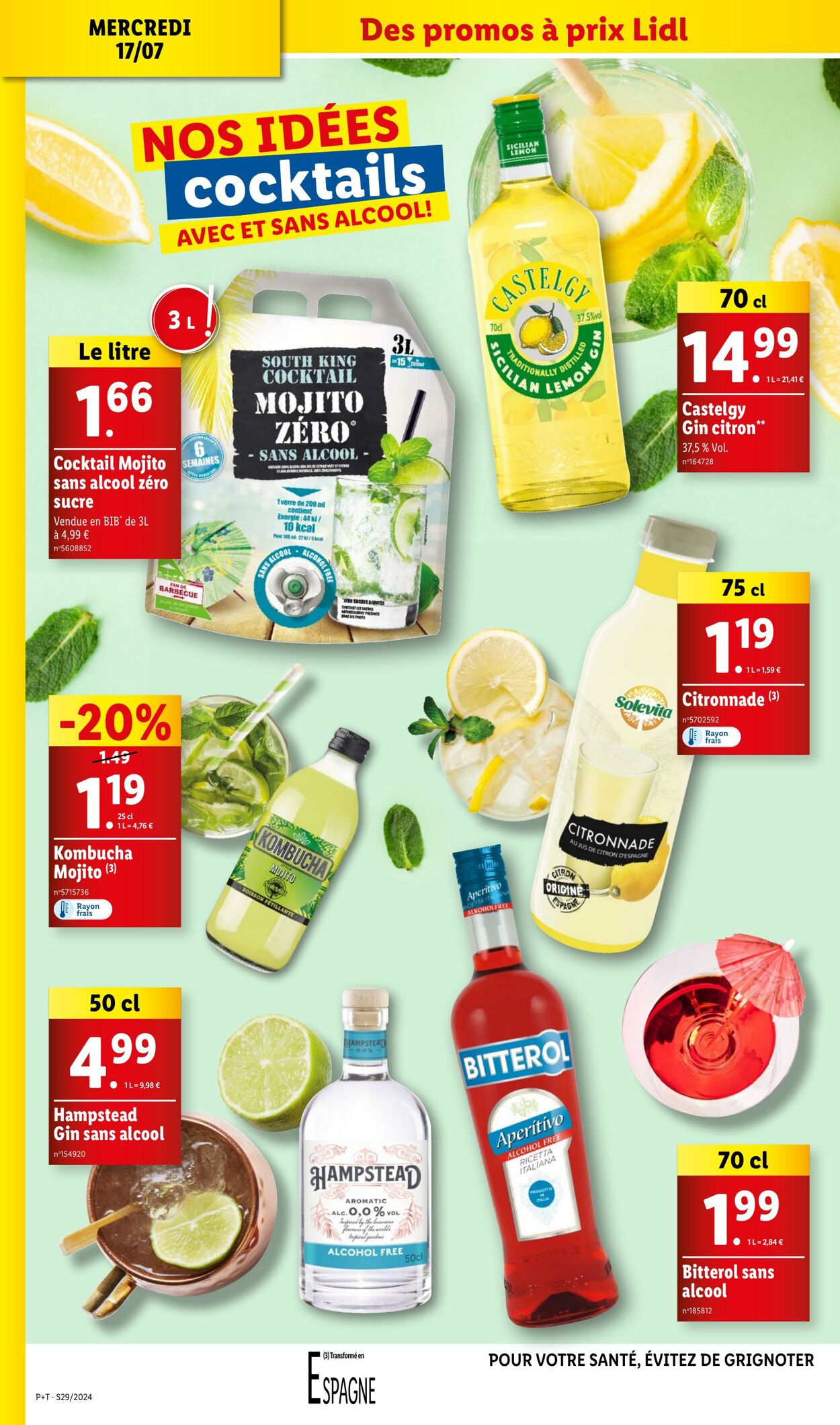 Catalogue Lidl 17.07.2024 - 23.07.2024