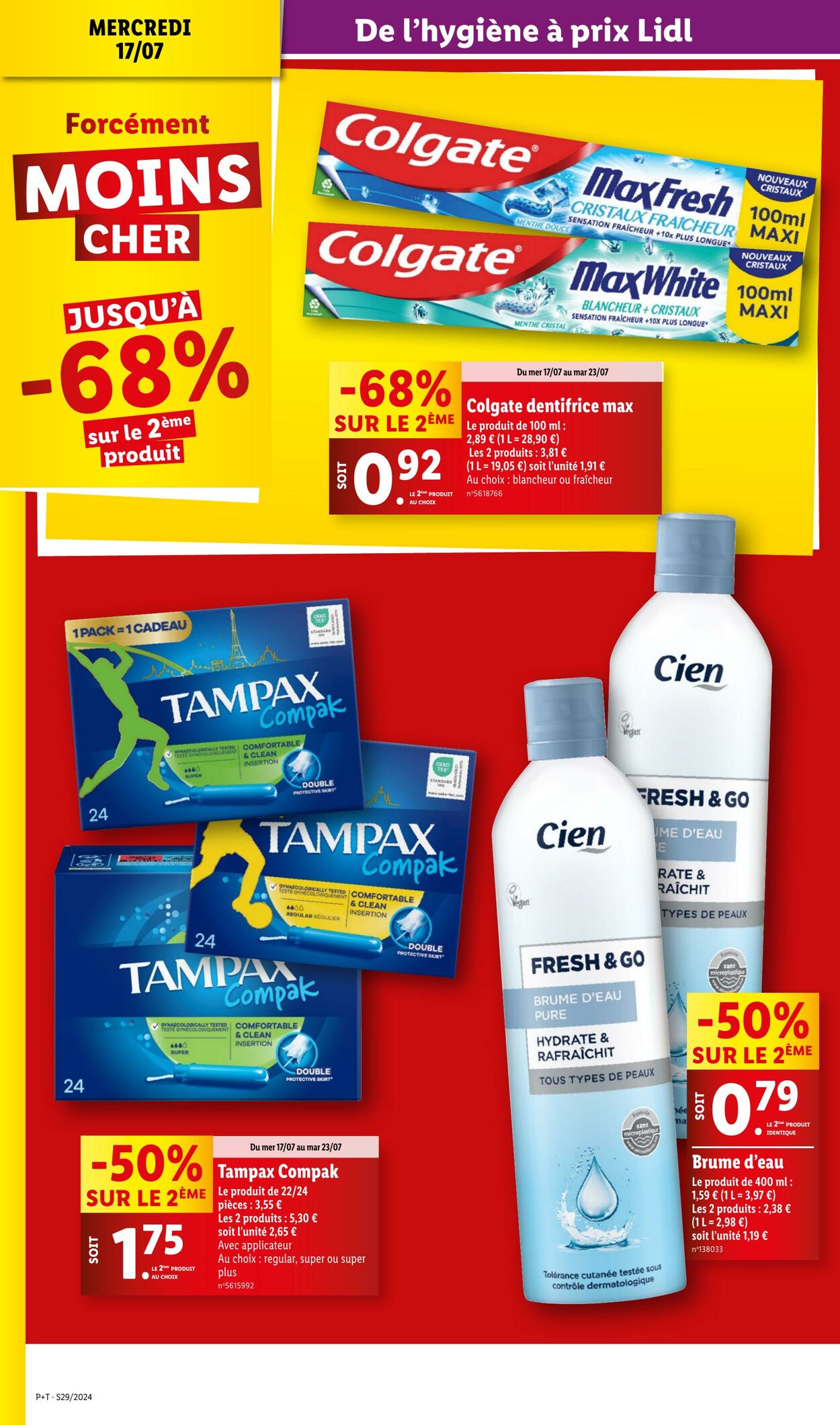 Catalogue Lidl 17.07.2024 - 23.07.2024