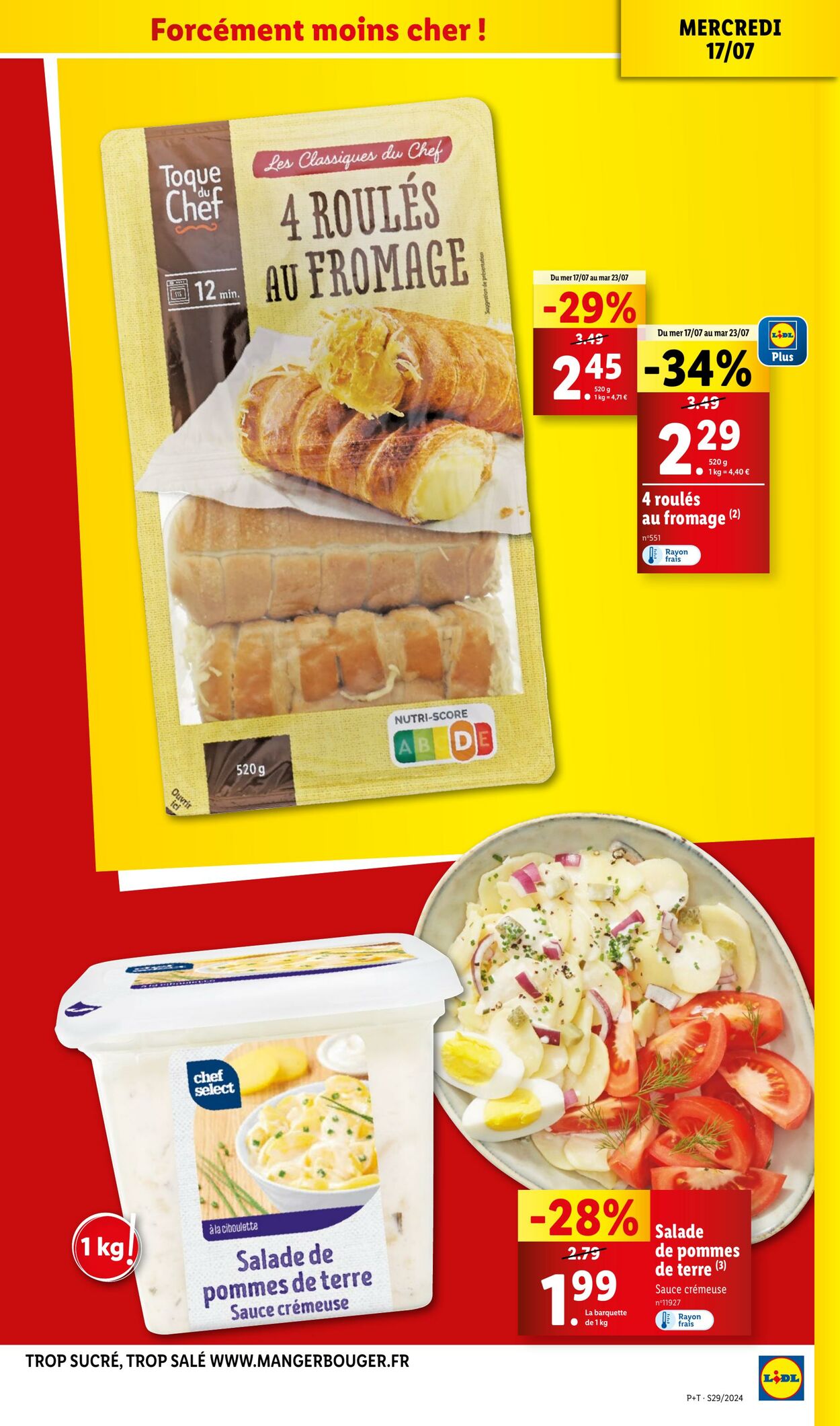 Catalogue Lidl 17.07.2024 - 23.07.2024