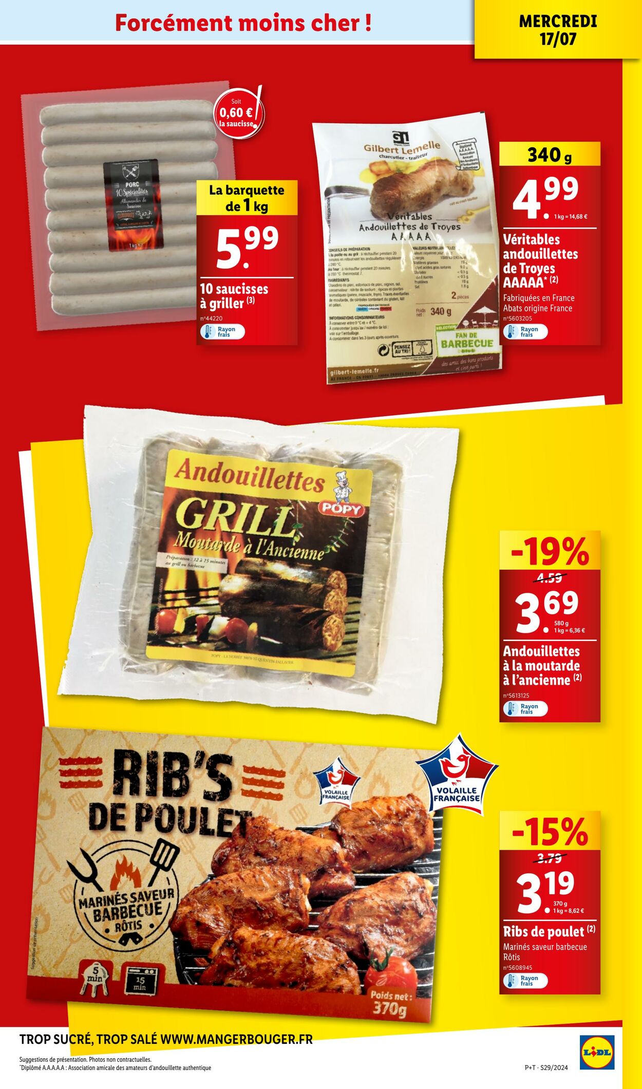 Catalogue Lidl 17.07.2024 - 23.07.2024