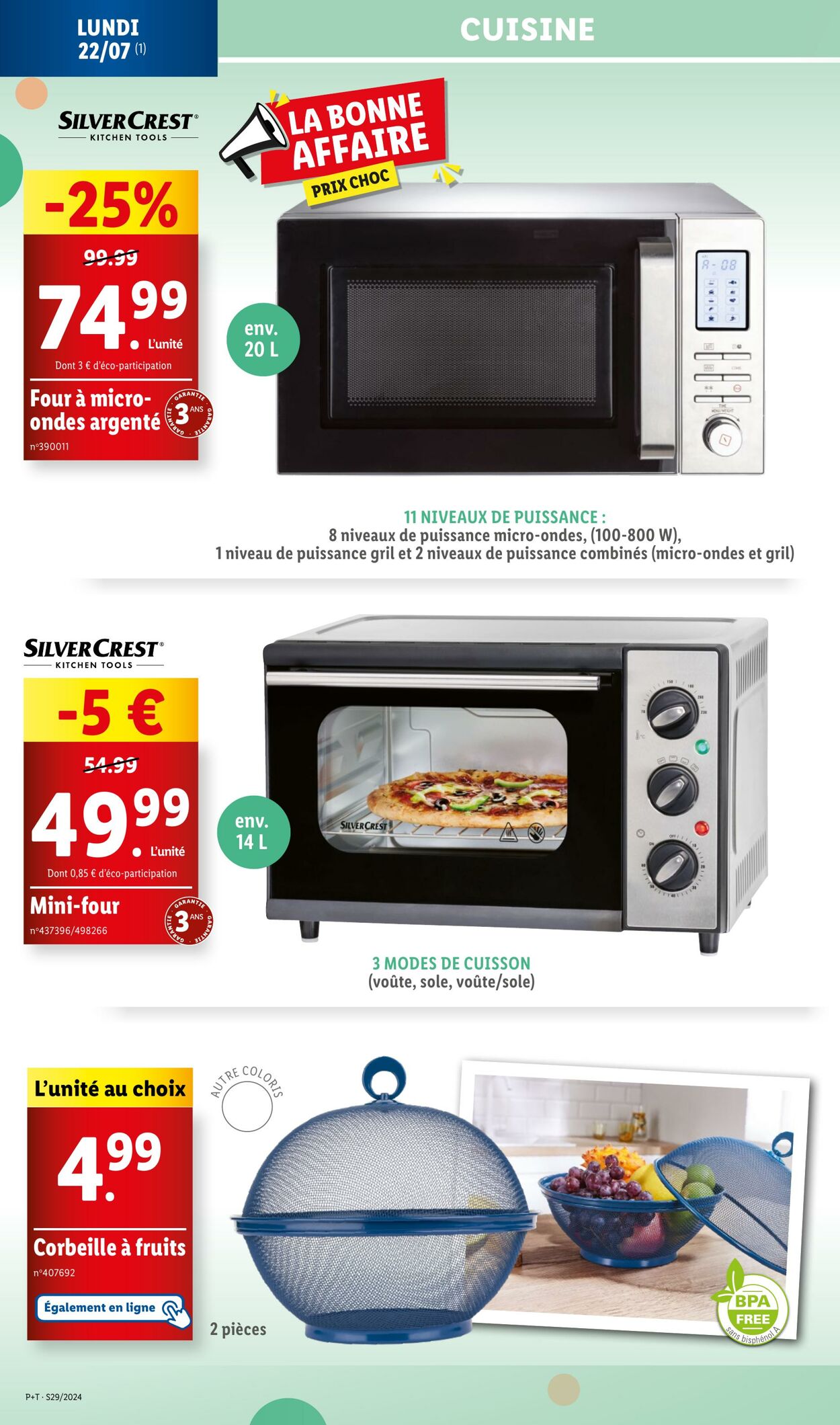 Catalogue Lidl 17.07.2024 - 23.07.2024