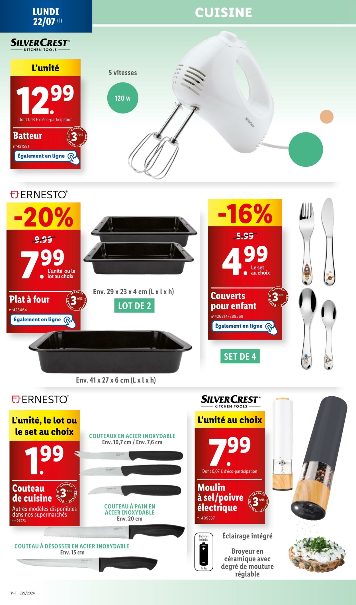 Catalogue Lidl 17.07.2024 - 23.07.2024