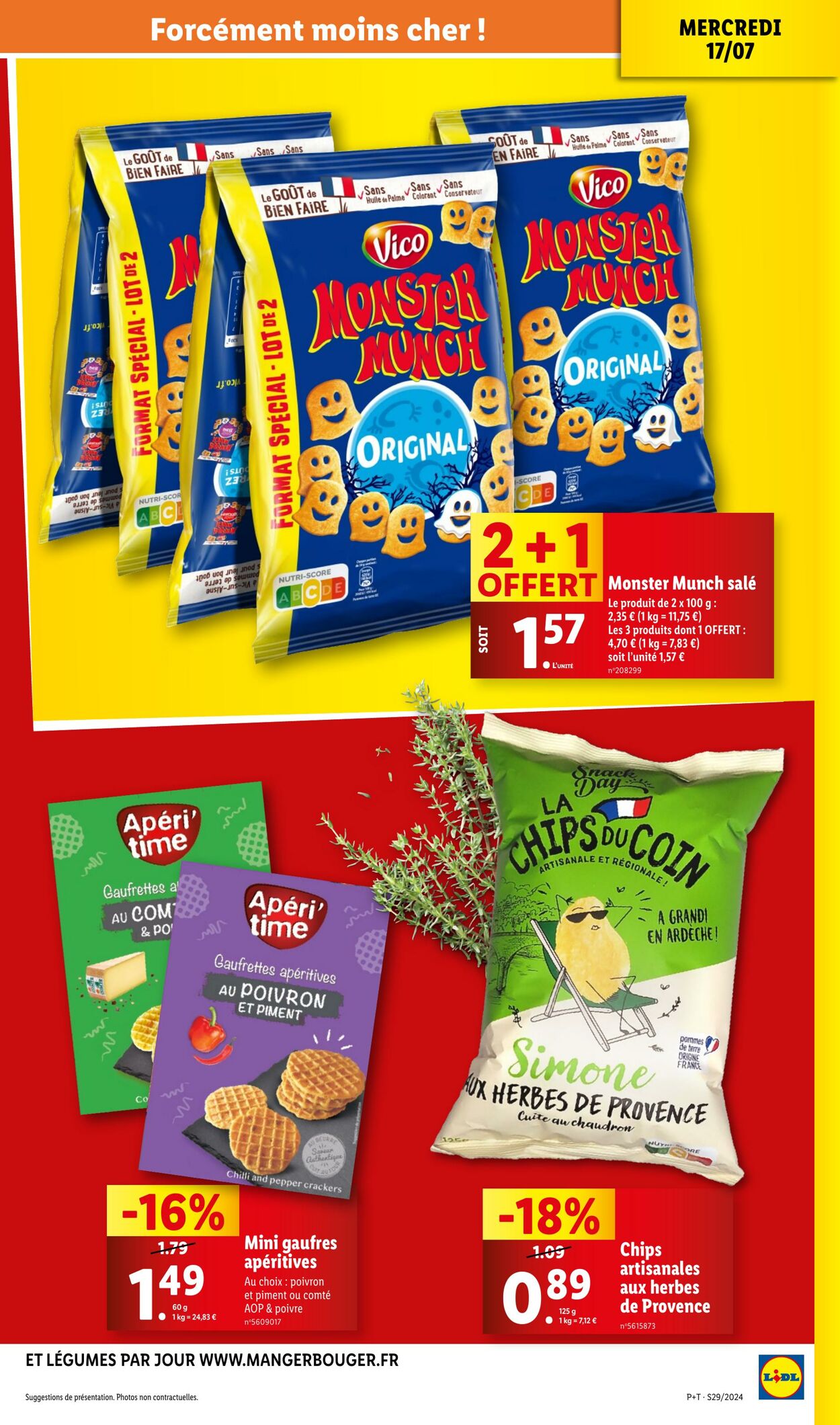 Catalogue Lidl 17.07.2024 - 23.07.2024