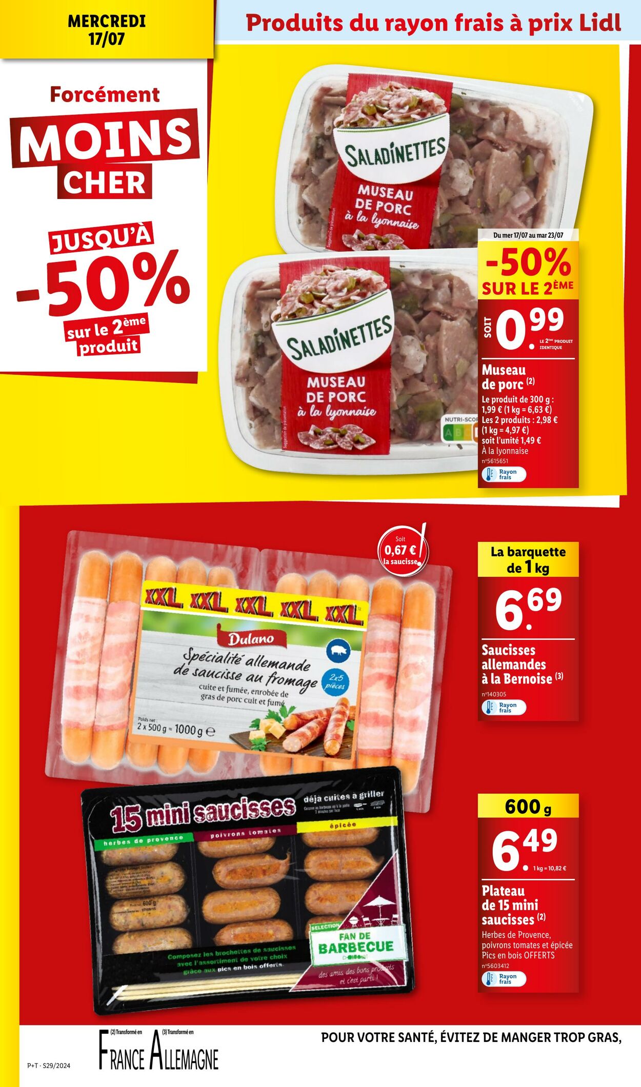 Catalogue Lidl 17.07.2024 - 23.07.2024