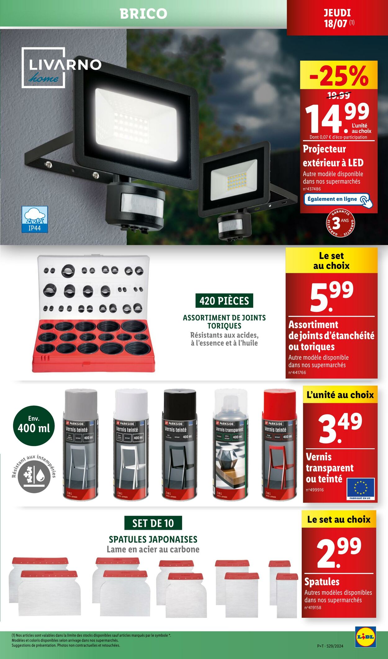 Catalogue Lidl 17.07.2024 - 23.07.2024