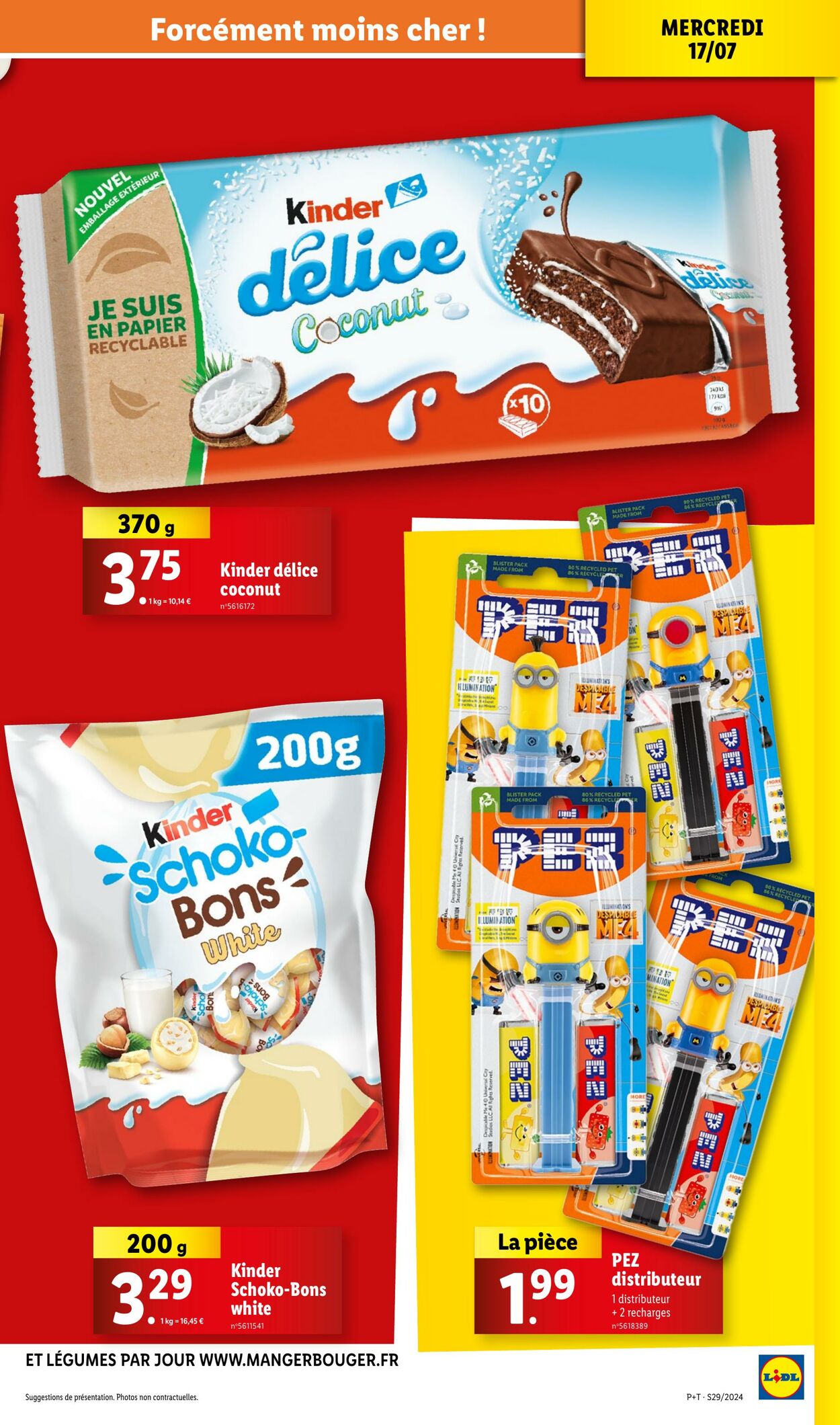 Catalogue Lidl 17.07.2024 - 23.07.2024