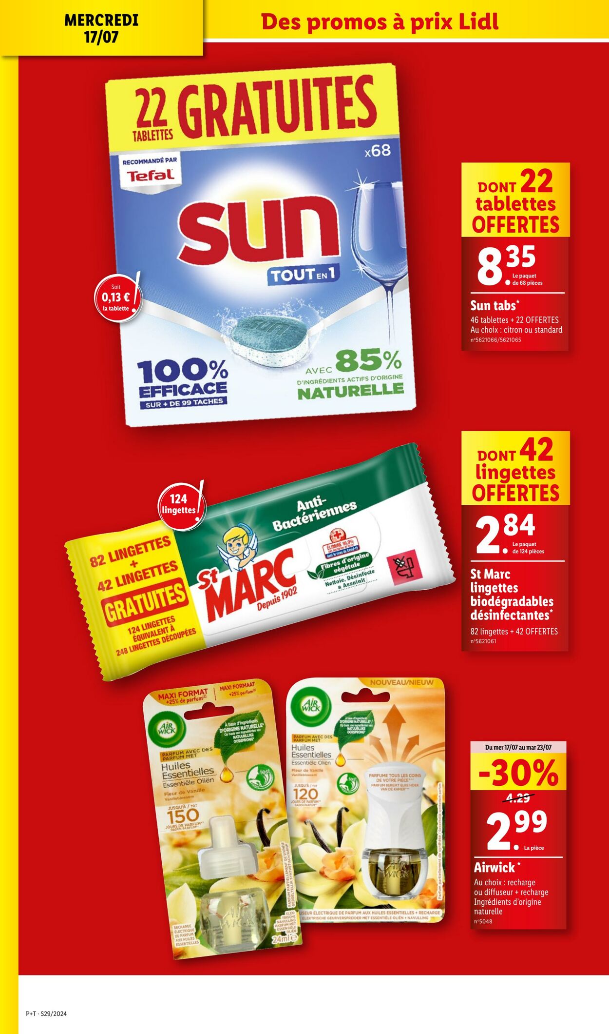 Catalogue Lidl 17.07.2024 - 23.07.2024