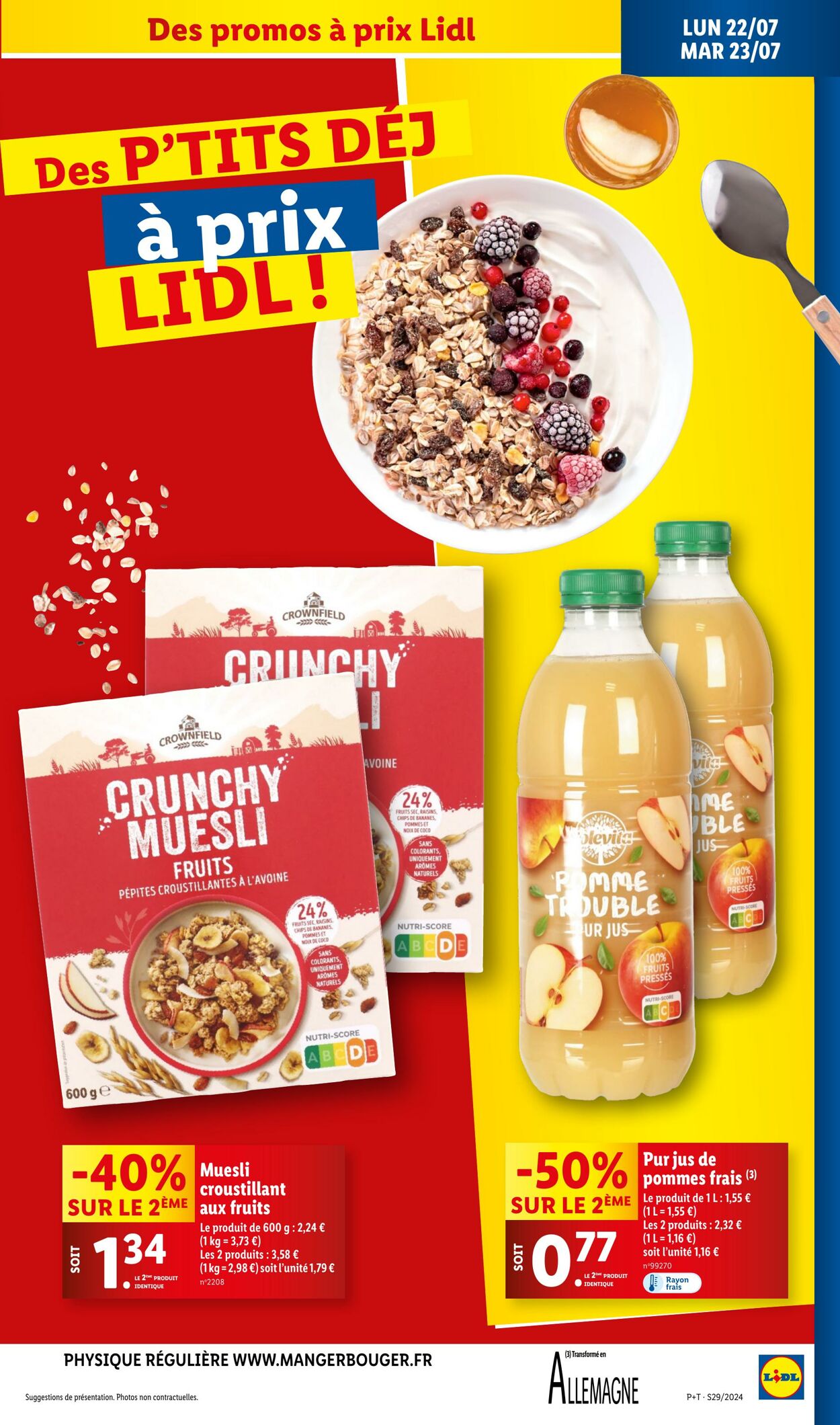 Catalogue Lidl 17.07.2024 - 23.07.2024