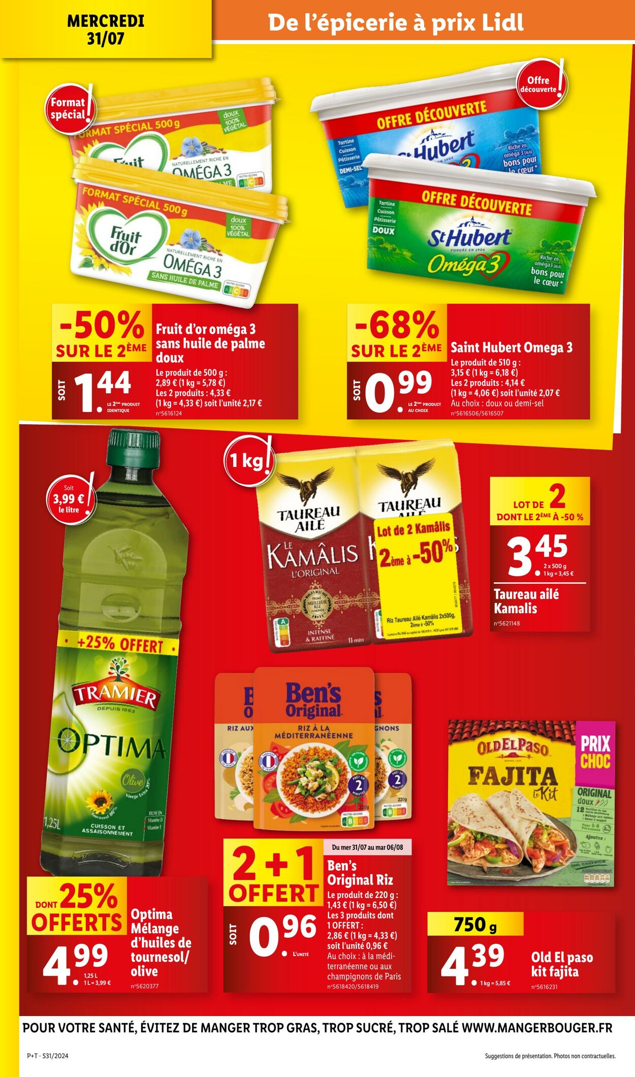 Catalogue Lidl 31.07.2024 - 06.08.2024