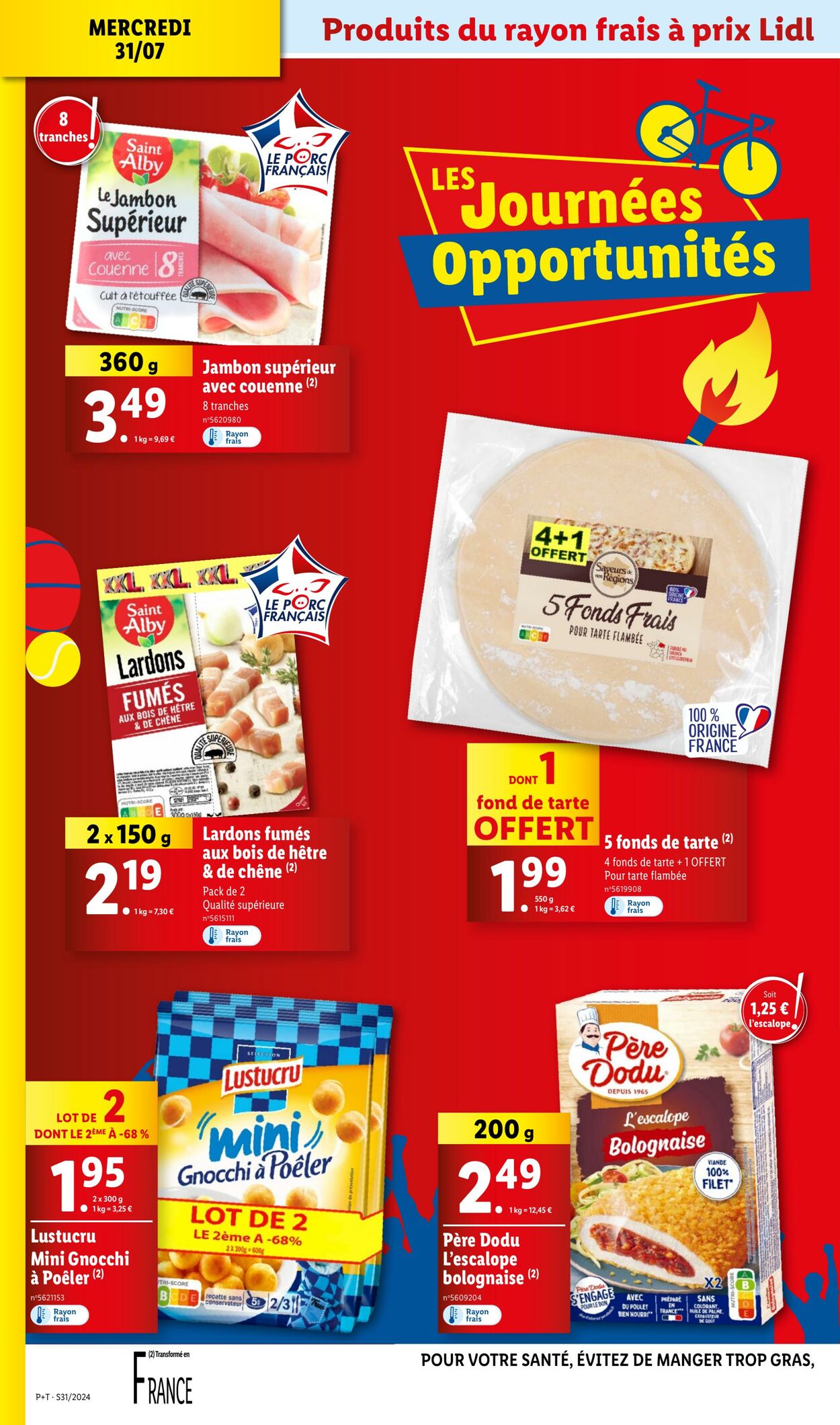 Catalogue Lidl 31.07.2024 - 06.08.2024