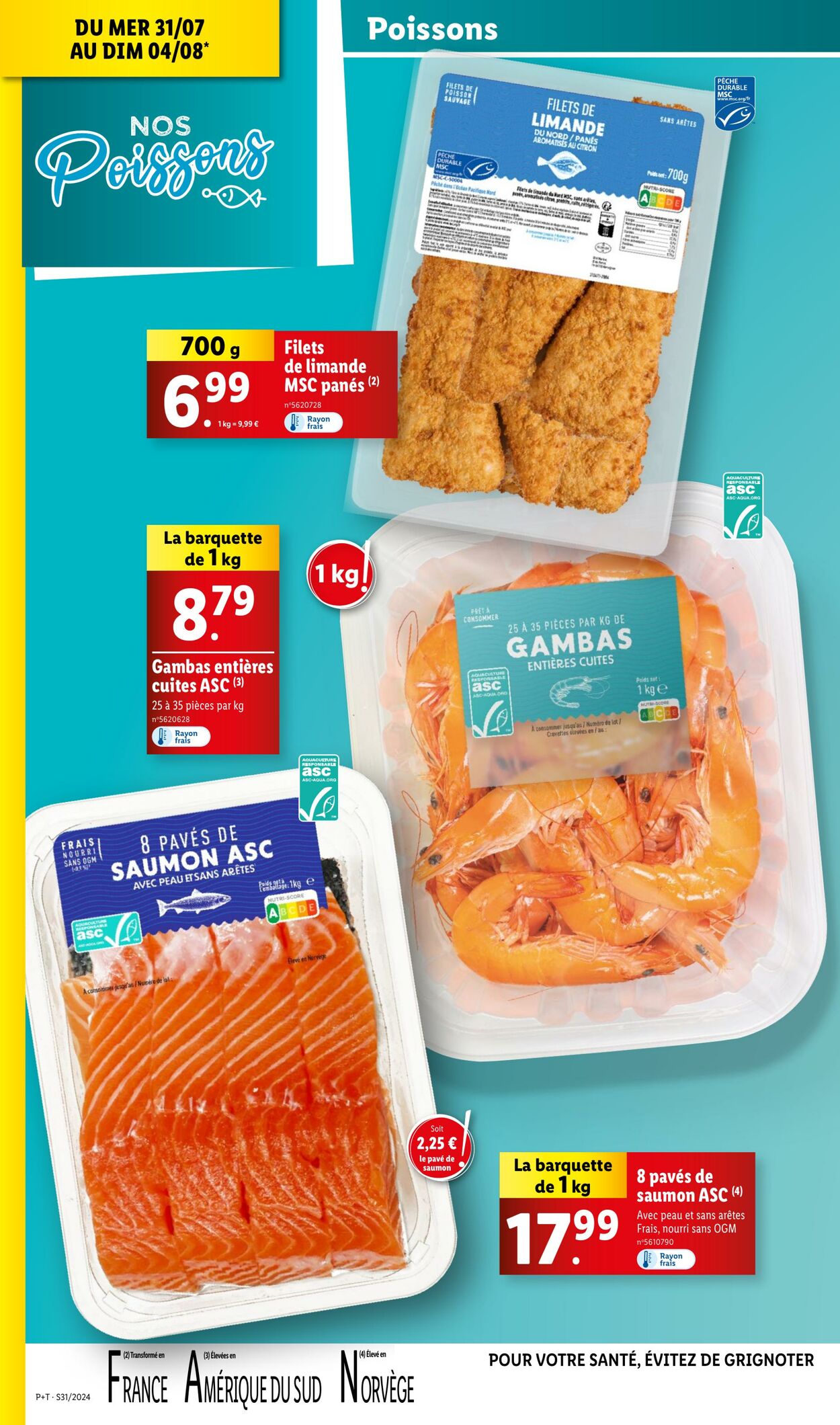 Catalogue Lidl 31.07.2024 - 06.08.2024