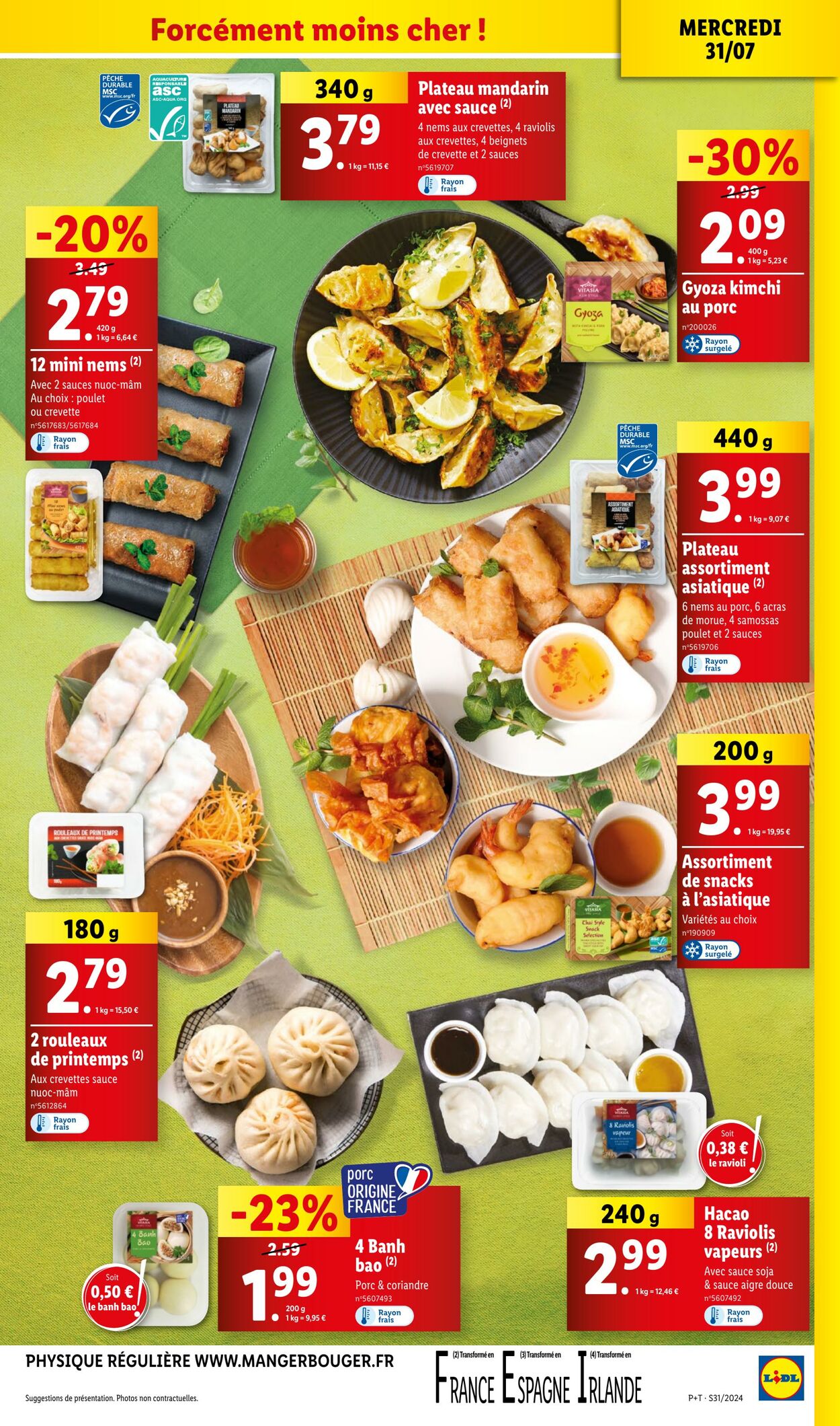 Catalogue Lidl 31.07.2024 - 06.08.2024