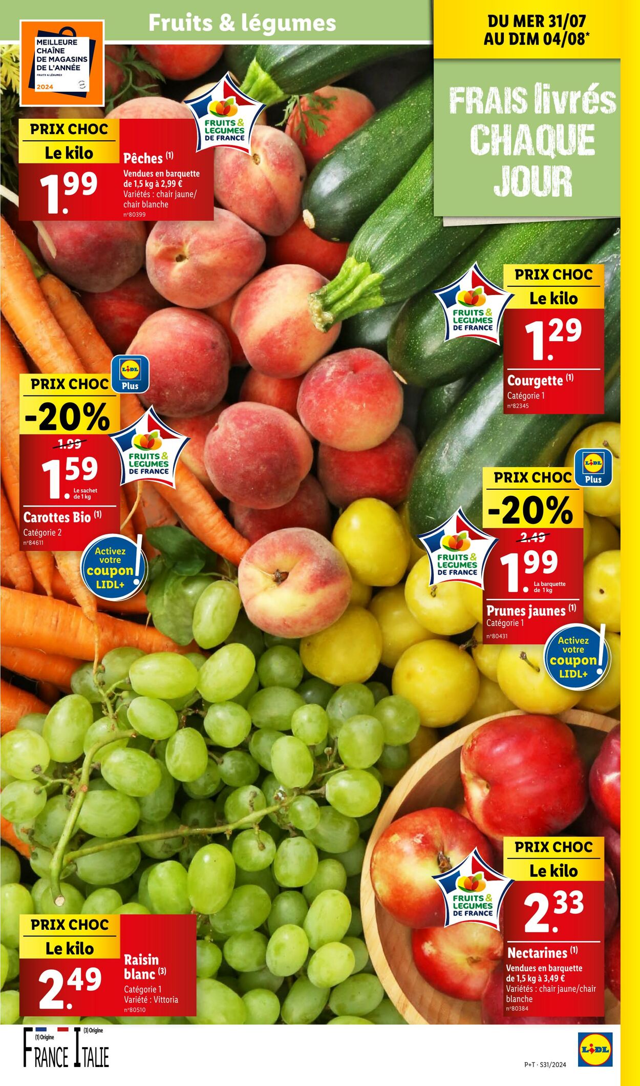 Catalogue Lidl 31.07.2024 - 06.08.2024