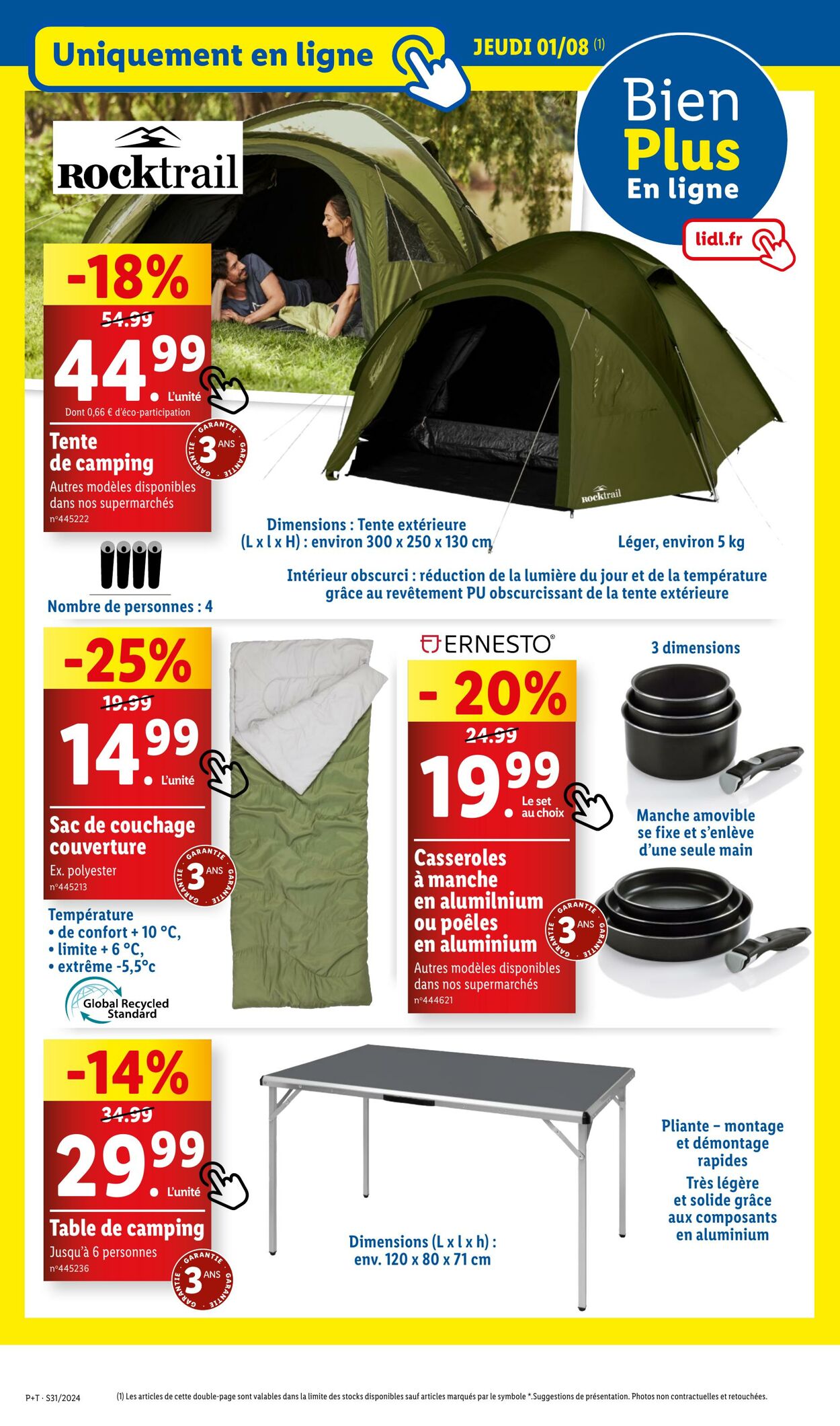 Catalogue Lidl 31.07.2024 - 06.08.2024