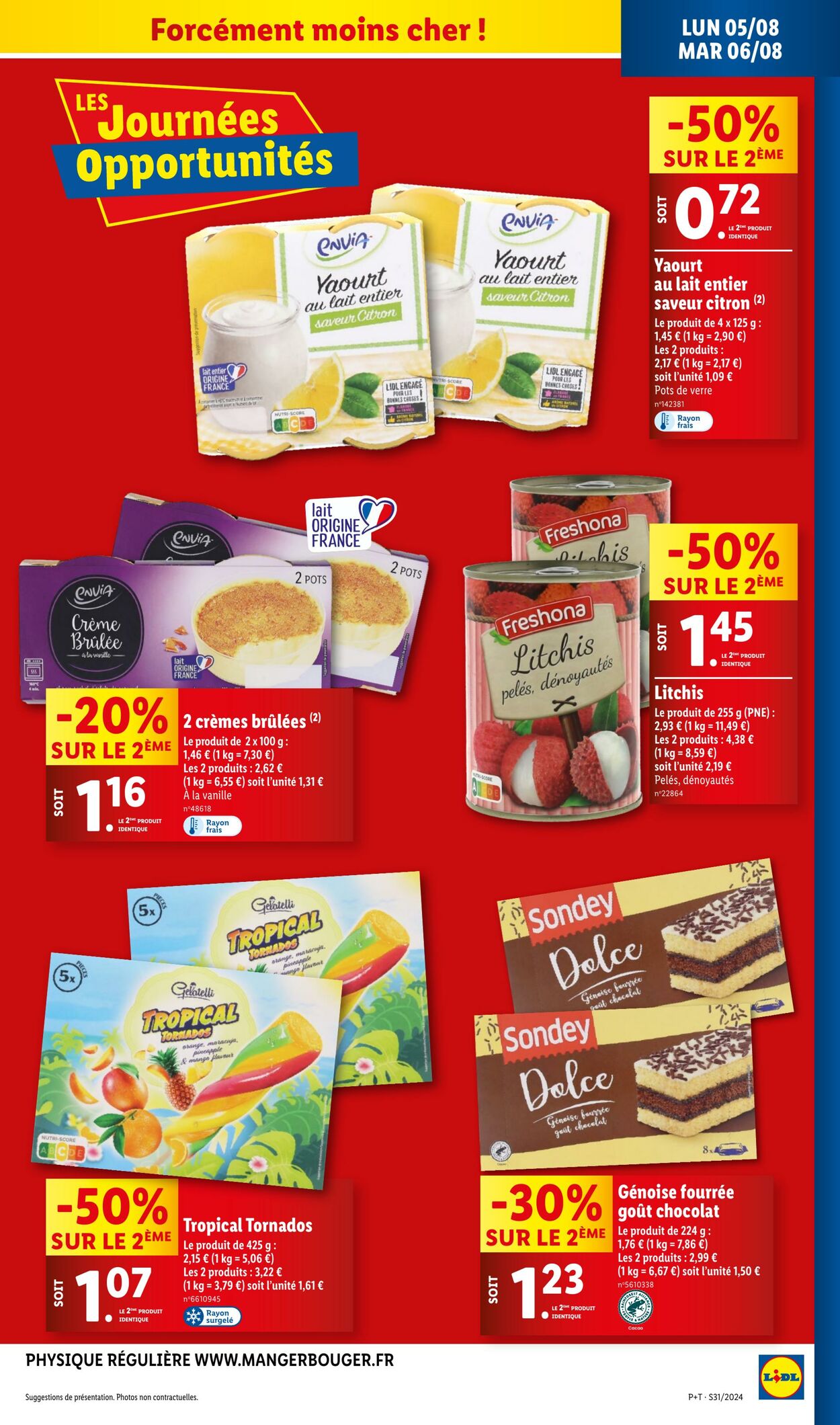 Catalogue Lidl 31.07.2024 - 06.08.2024