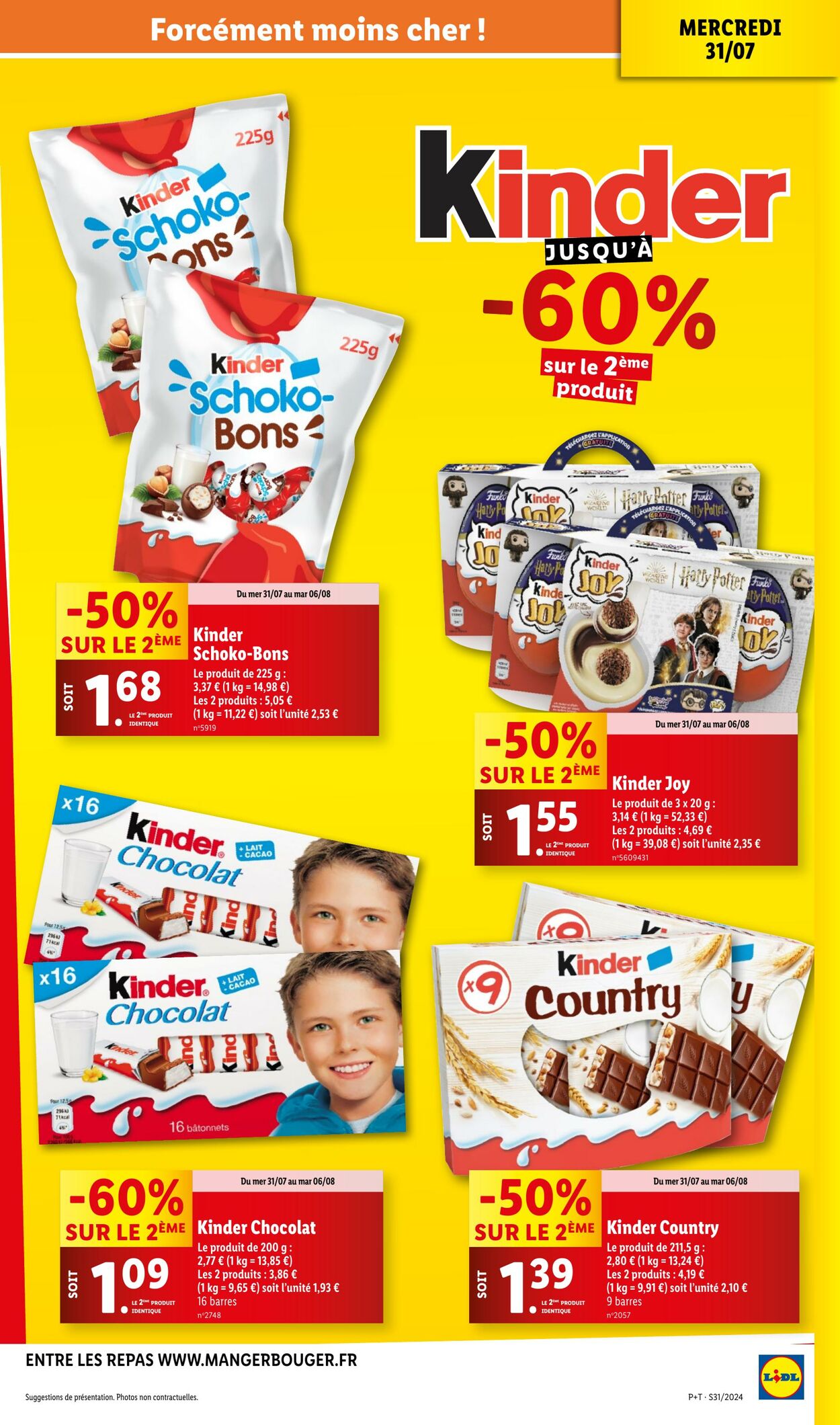 Catalogue Lidl 31.07.2024 - 06.08.2024