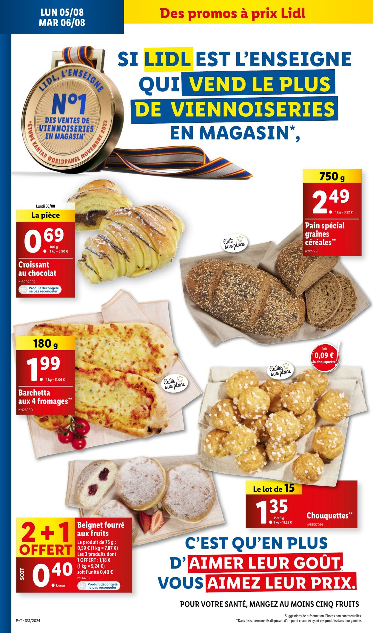 Catalogue Lidl 31.07.2024 - 06.08.2024