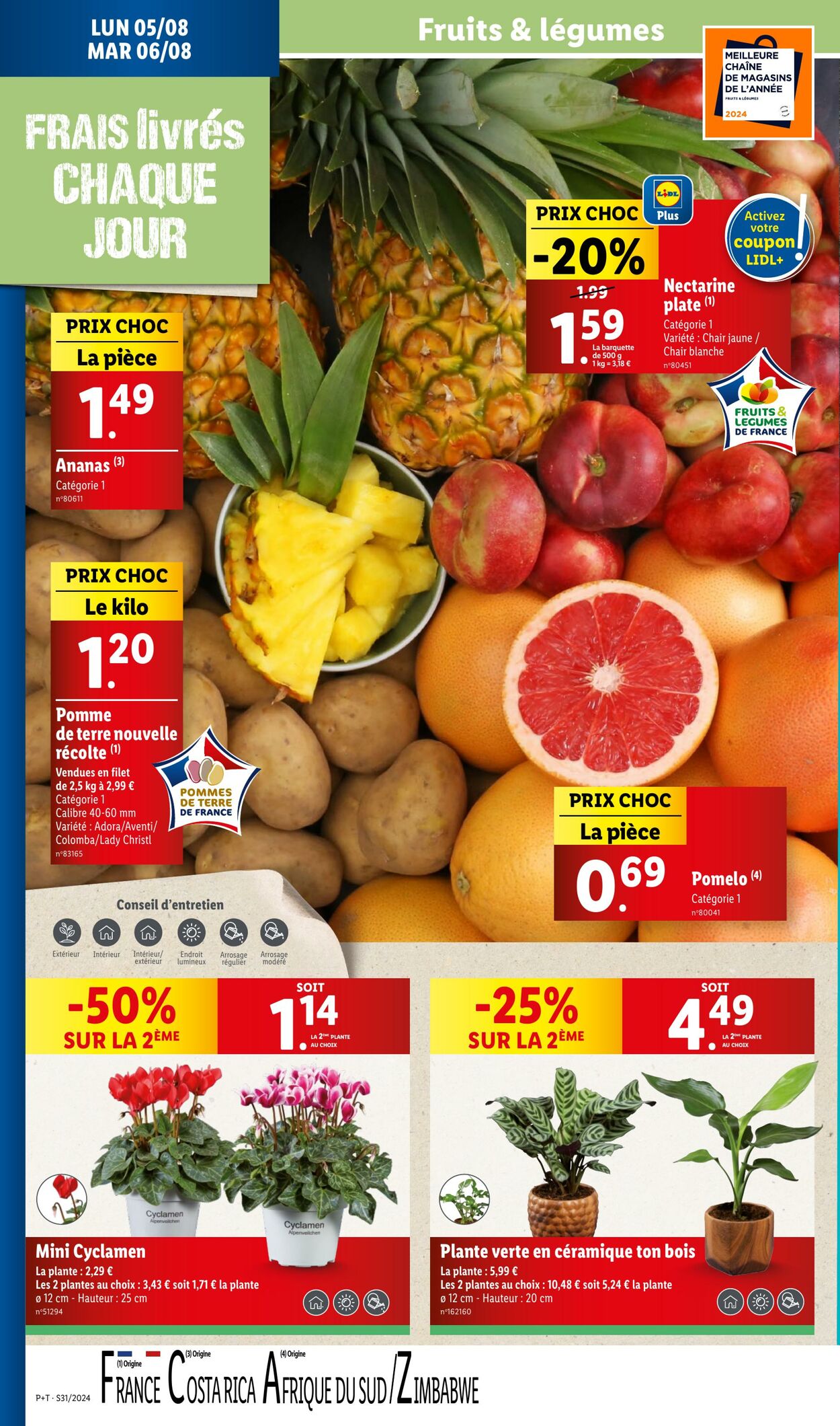 Catalogue Lidl 31.07.2024 - 06.08.2024