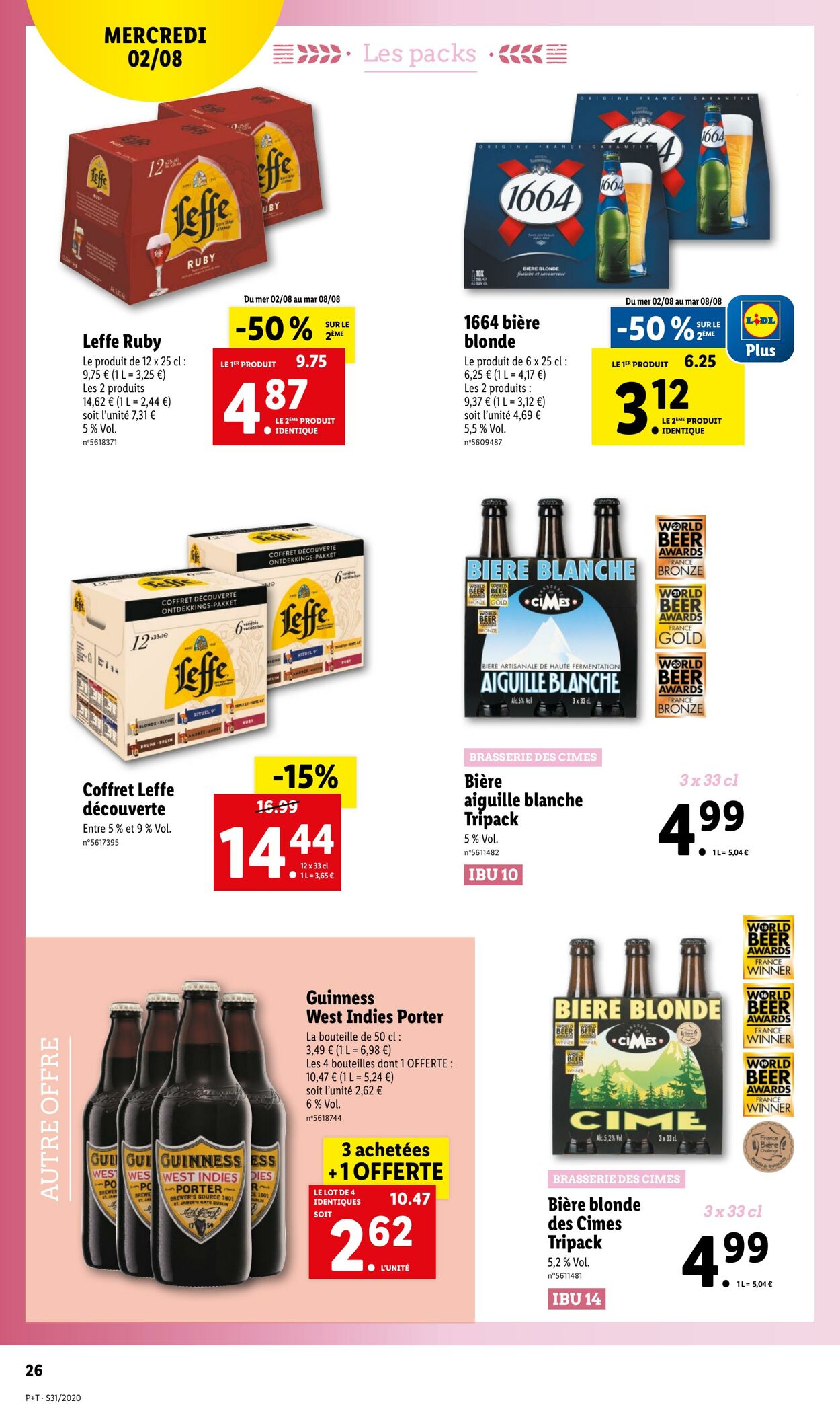 Lidl Catalogue Promotionnel - Valable à Partir Du 02.08 Au 08.08 - Page ...