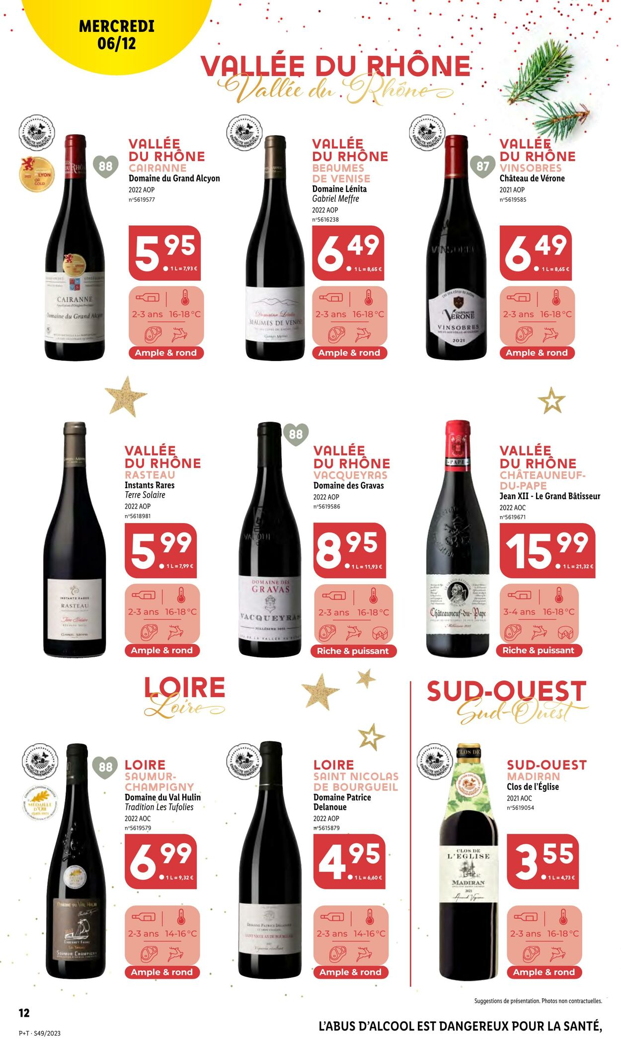 Catalogue Lidl 06.12.2023 - 12.12.2023