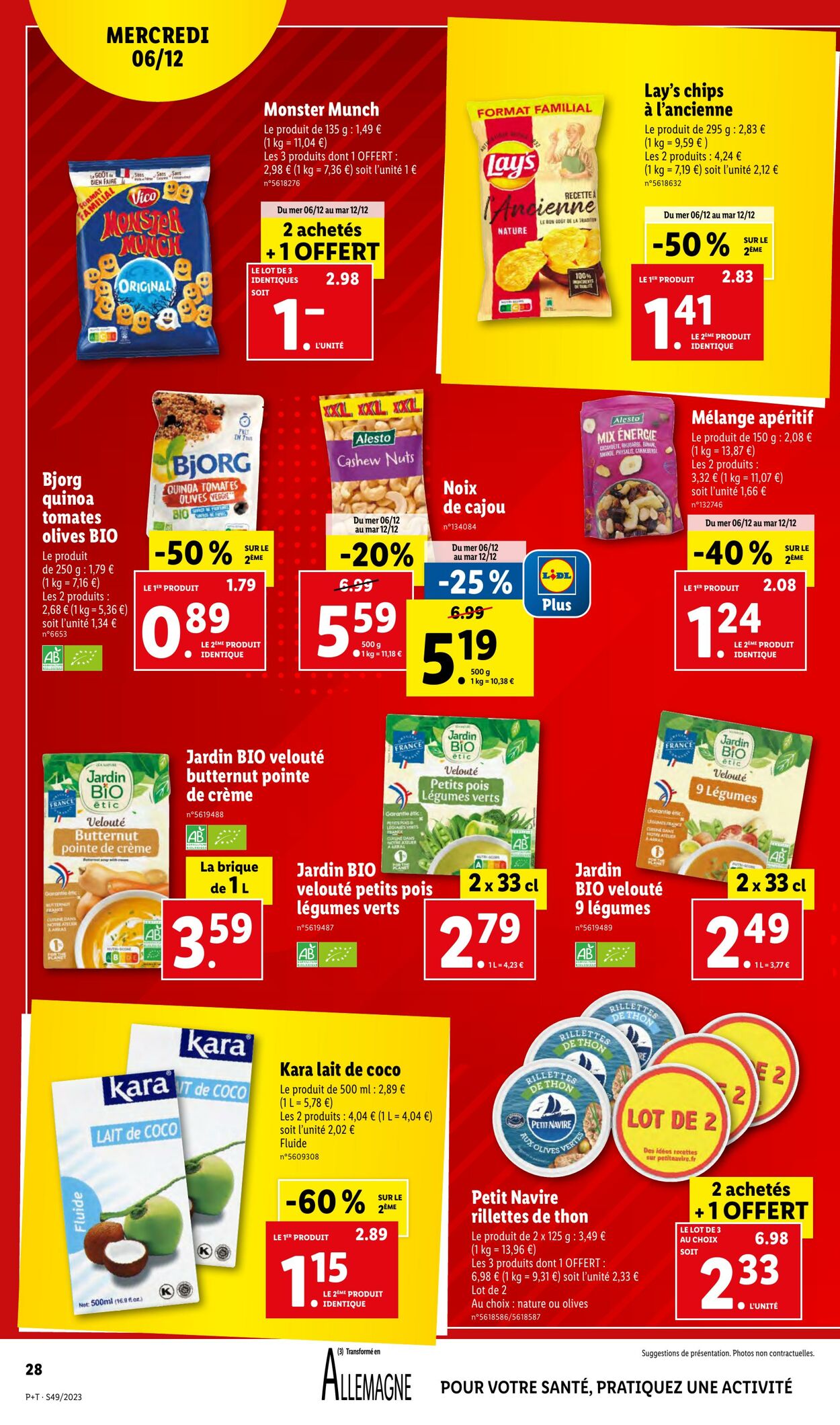 Catalogue Lidl 06.12.2023 - 12.12.2023