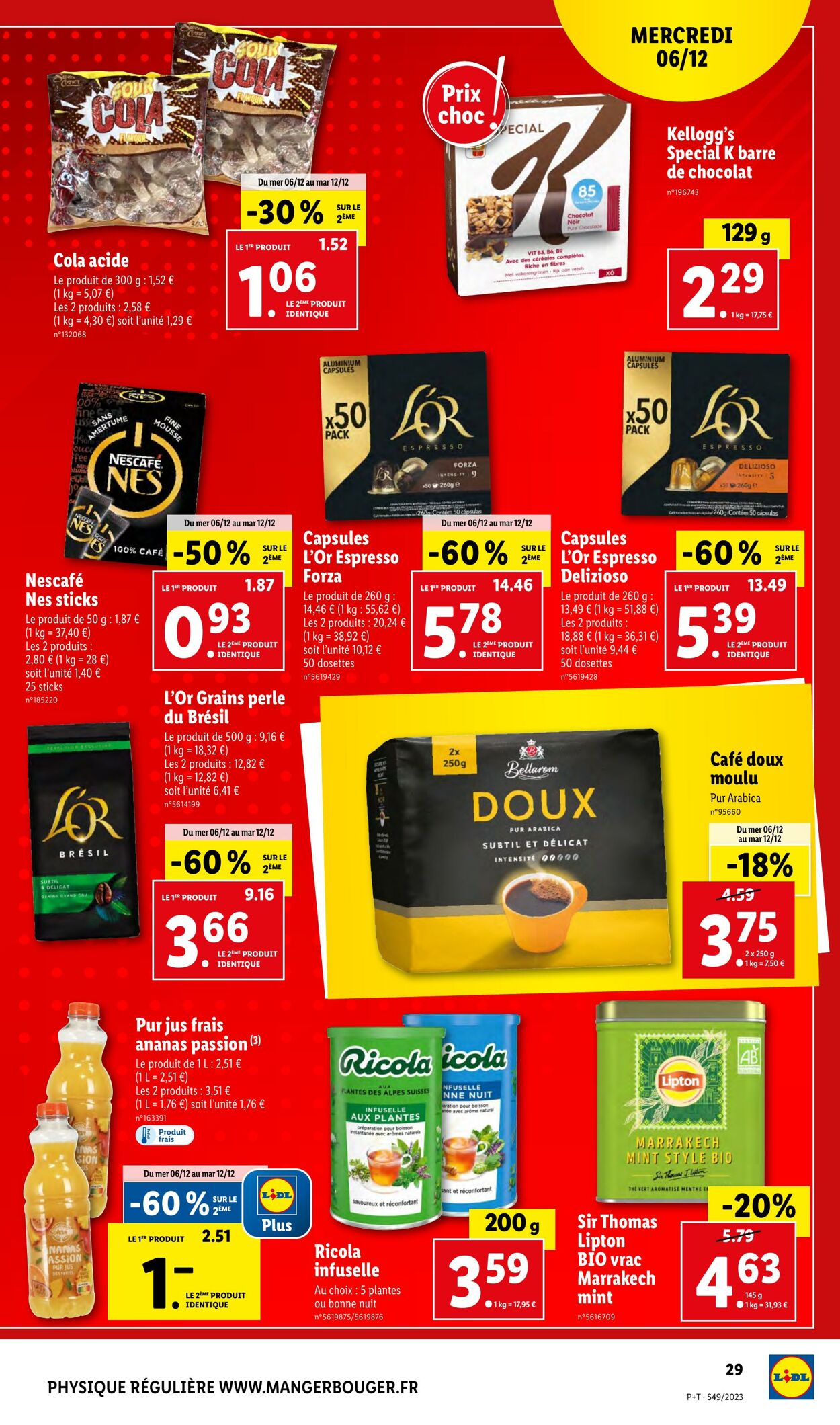 Catalogue Lidl 06.12.2023 - 12.12.2023