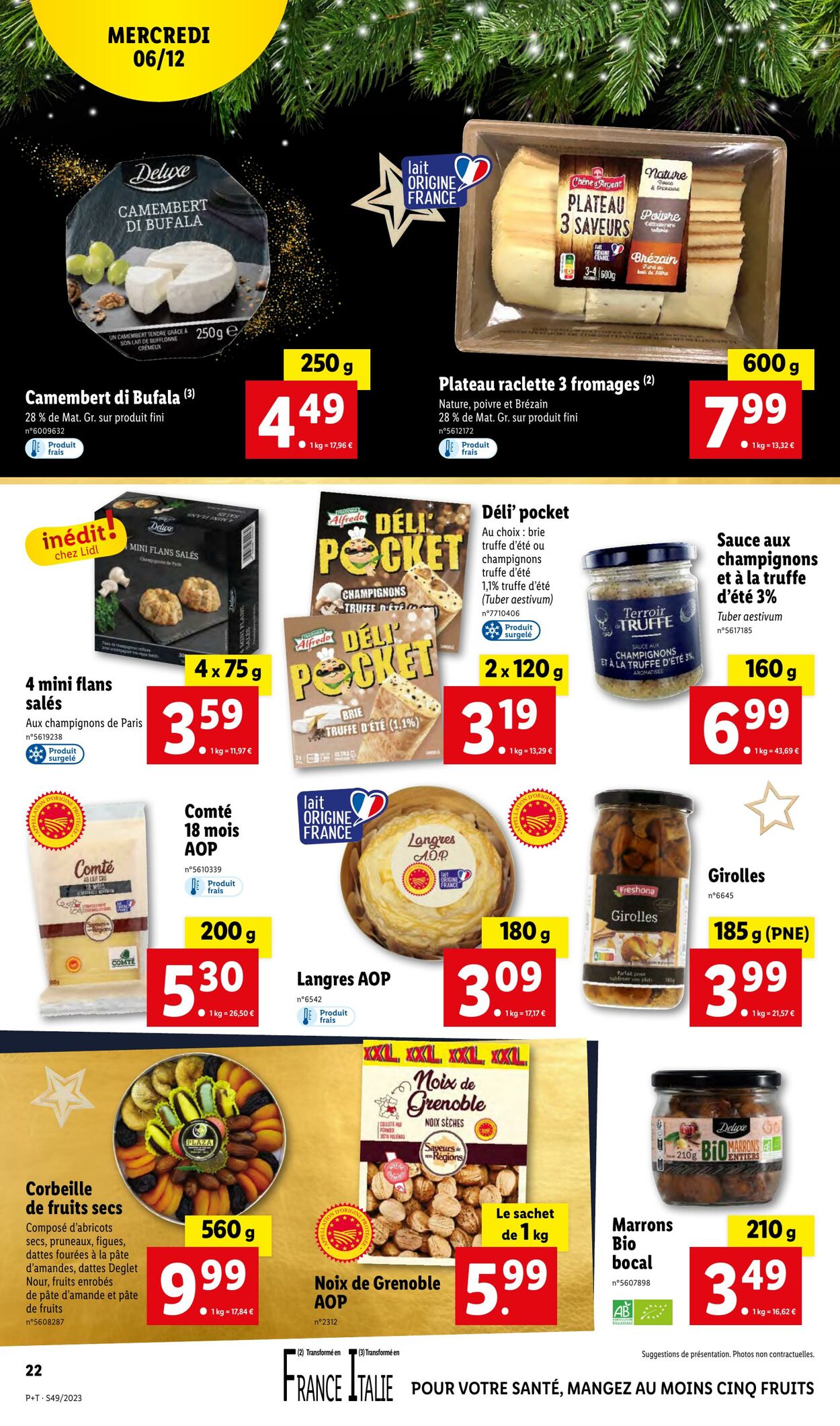 Catalogue Lidl 06.12.2023 - 12.12.2023