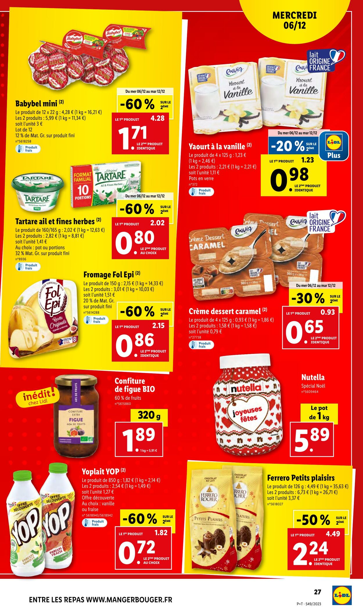 Catalogue Lidl 06.12.2023 - 12.12.2023