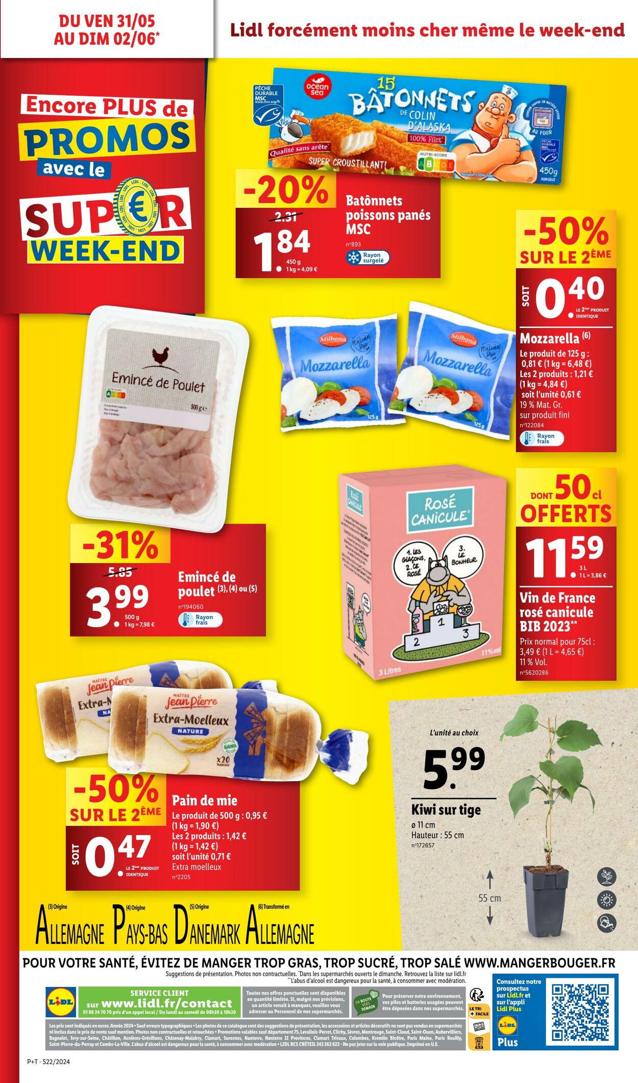 Catalogue Lidl 29.05.2024 - 04.06.2024