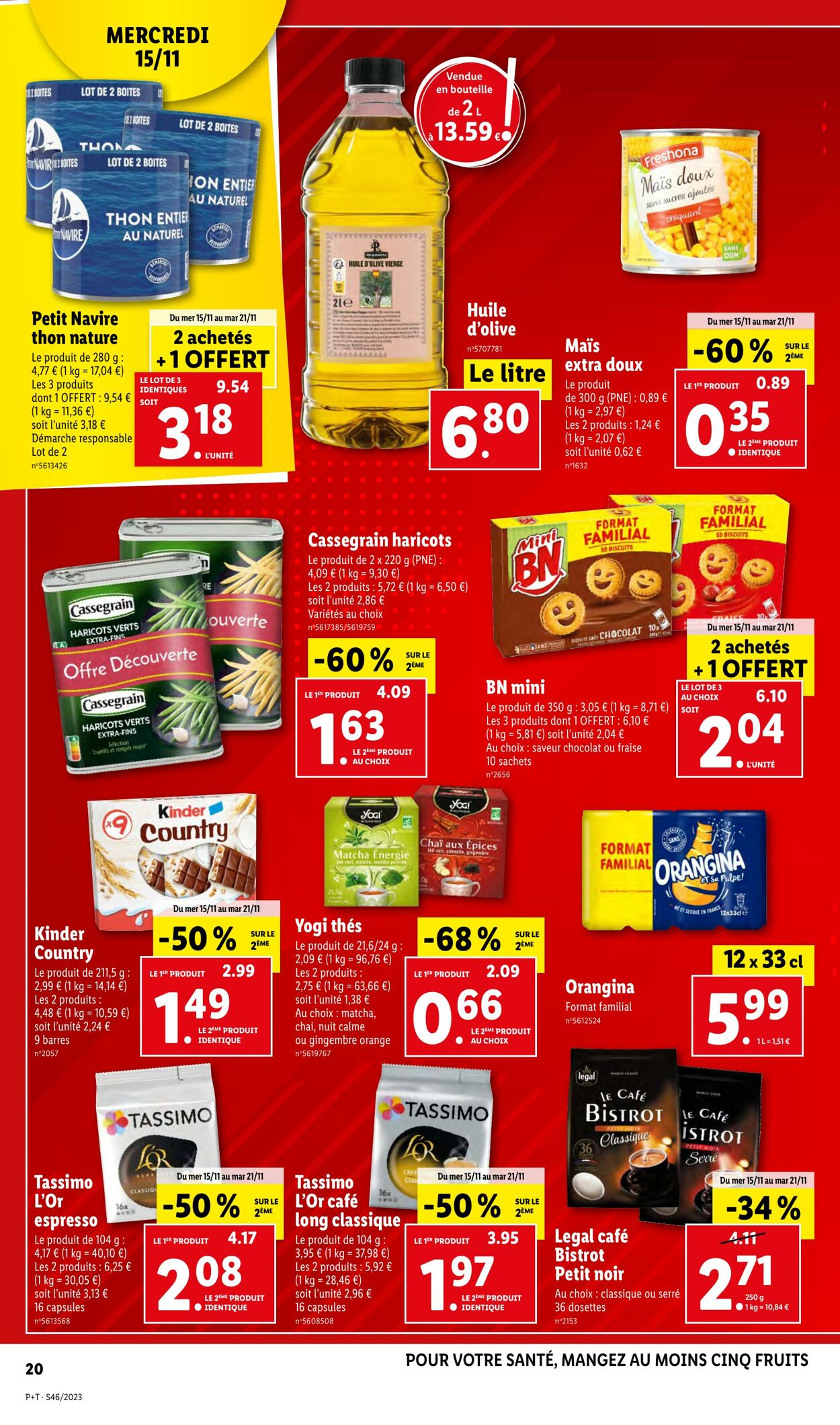 Catalogue Lidl 15.11.2023 - 21.11.2023