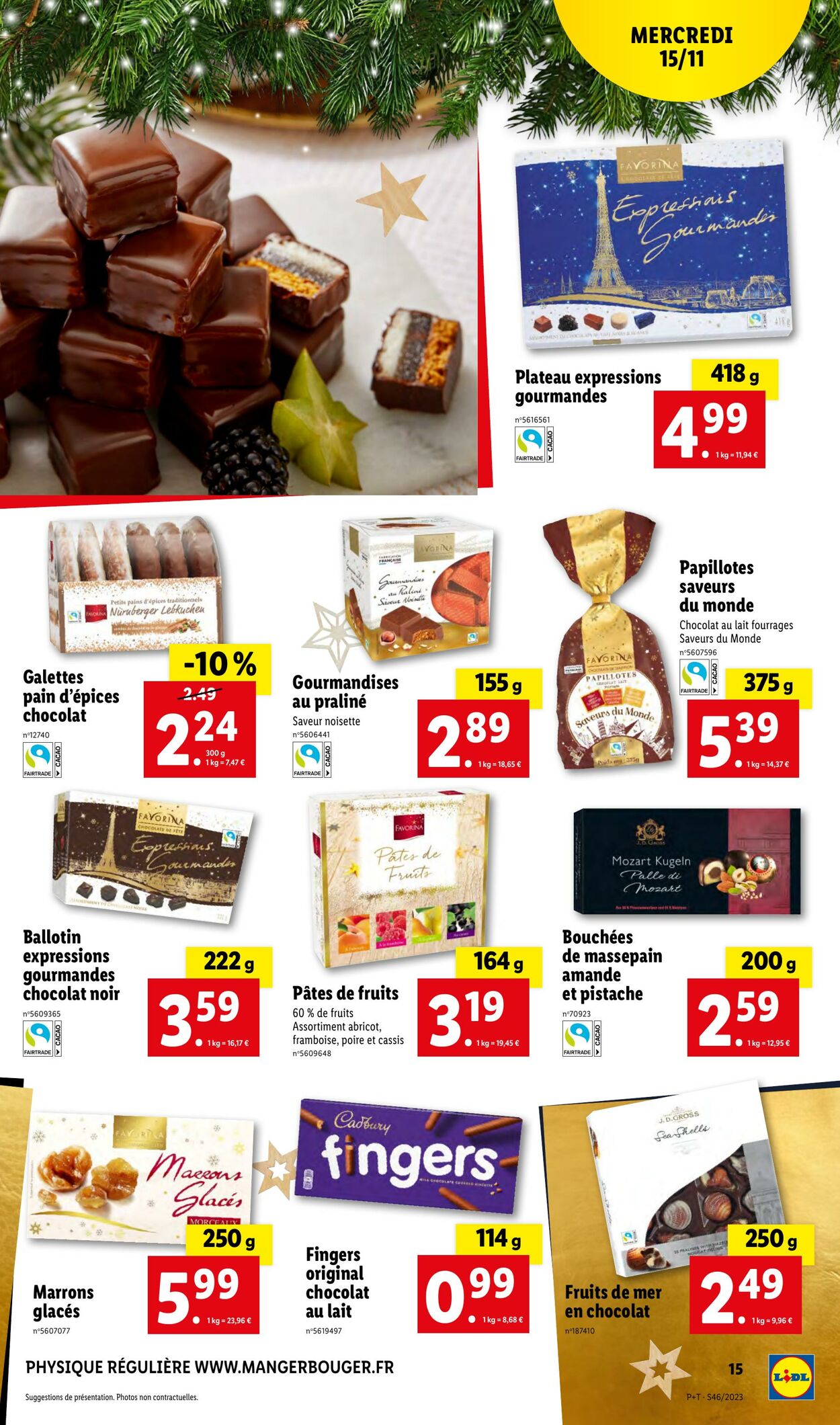 Catalogue Lidl 15.11.2023 - 21.11.2023