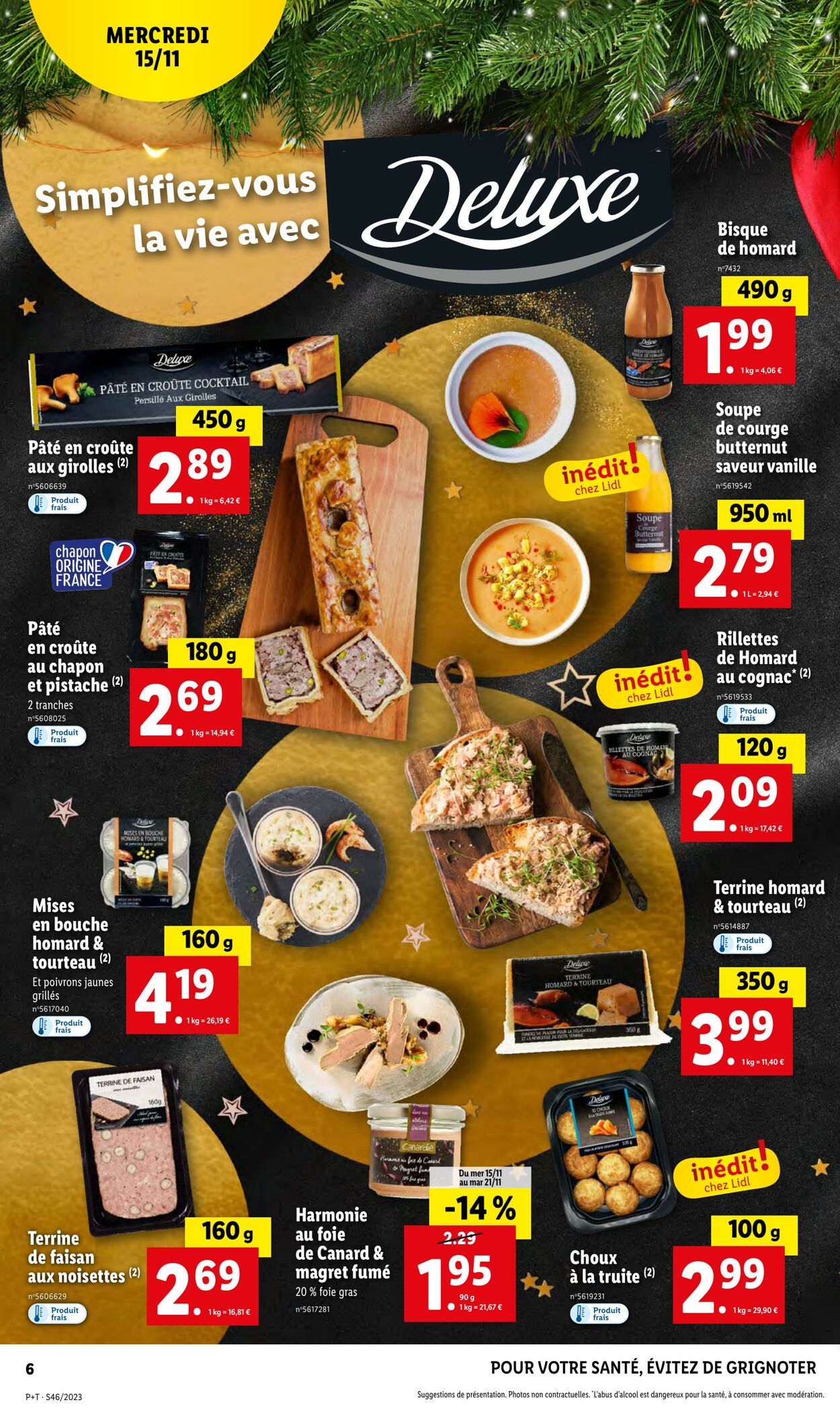 Catalogue Lidl 15.11.2023 - 21.11.2023