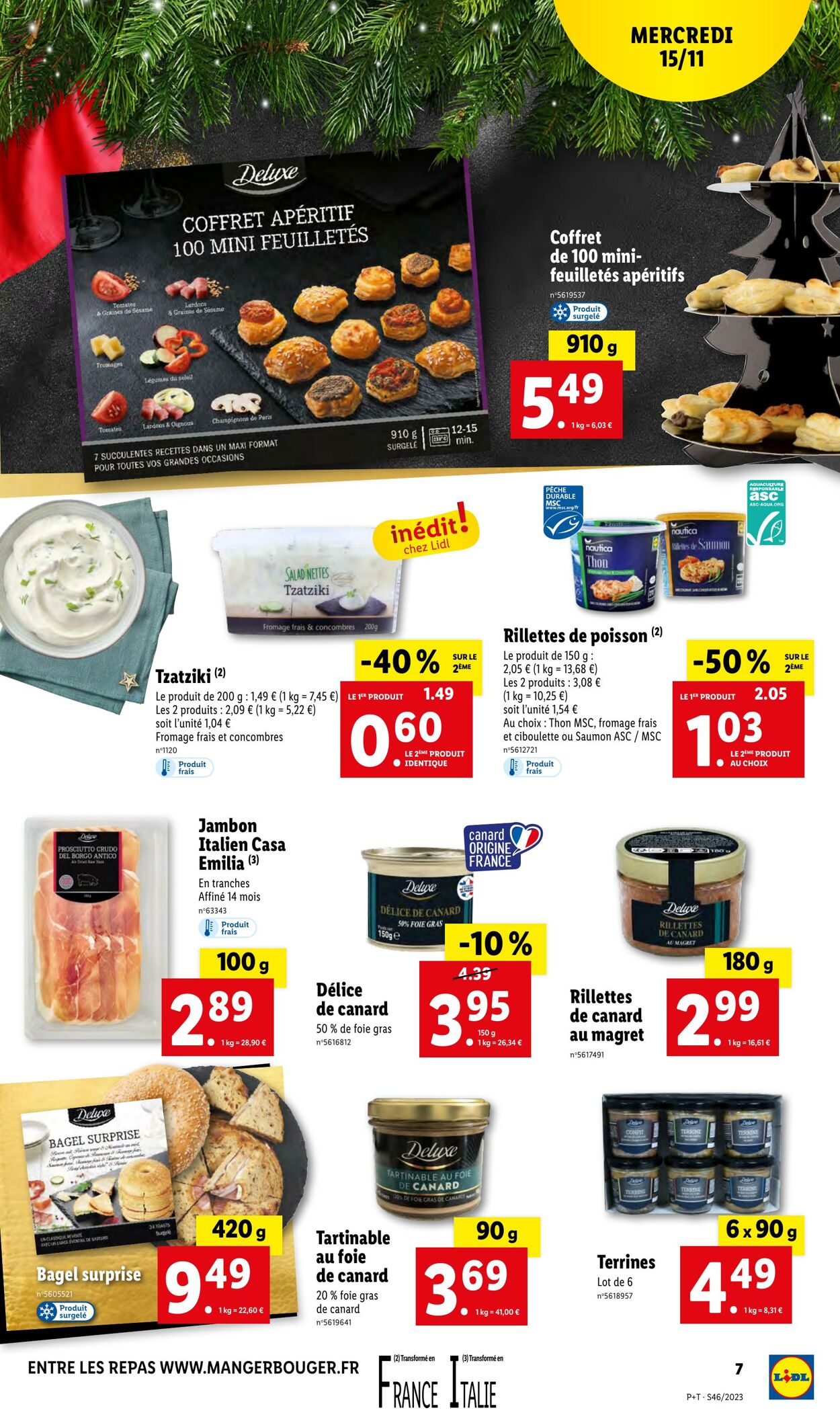 Catalogue Lidl 15.11.2023 - 21.11.2023