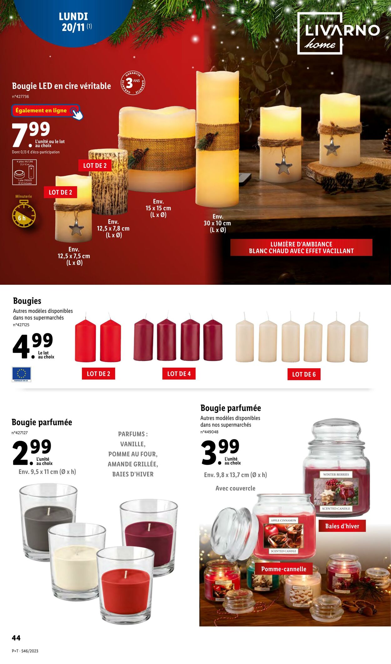 Catalogue Lidl 15.11.2023 - 21.11.2023